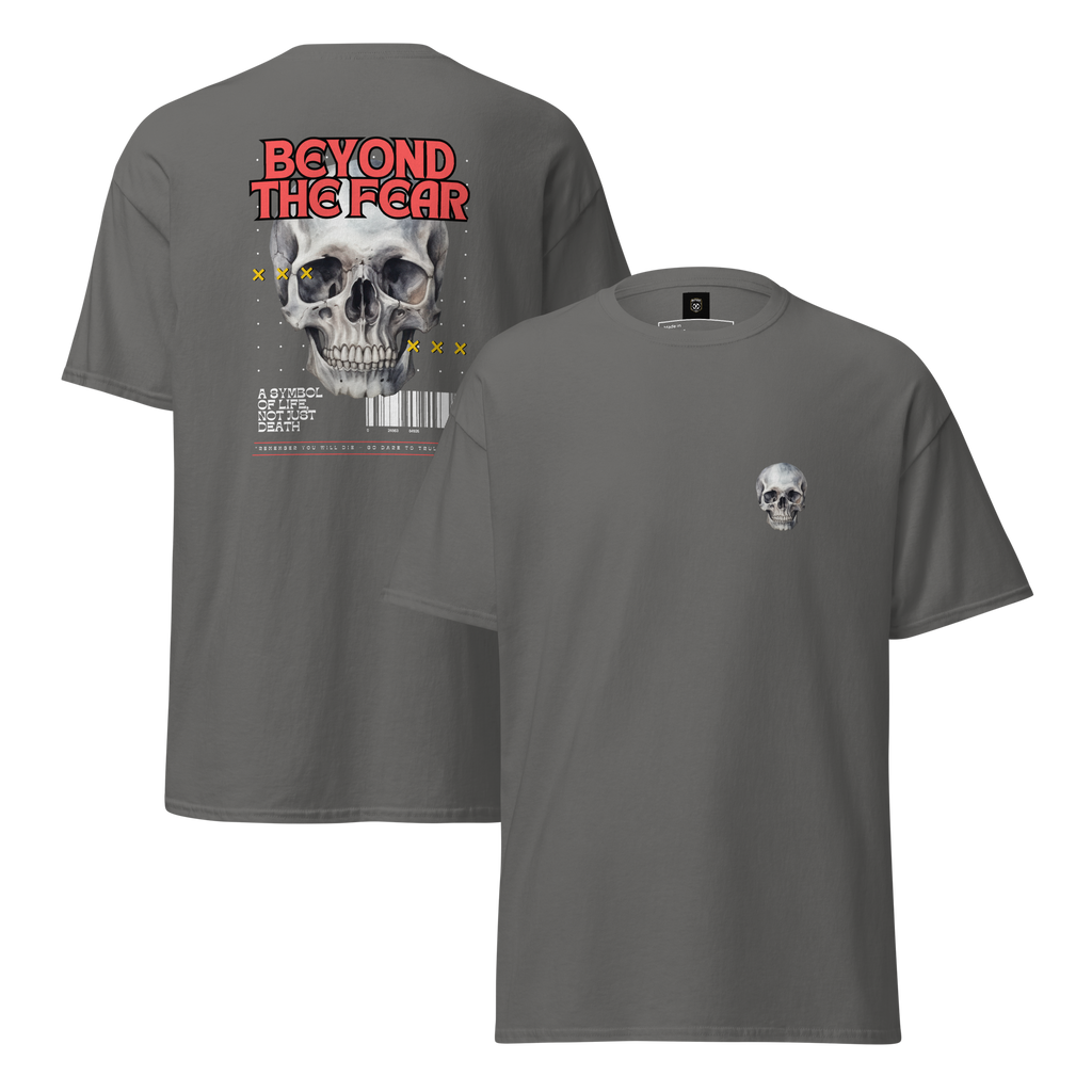 Beyond the Fear Graphic Tee - Inspiring Beyond the Fear T-Shirt for Everyday Courage - OFFSIDE CLUB