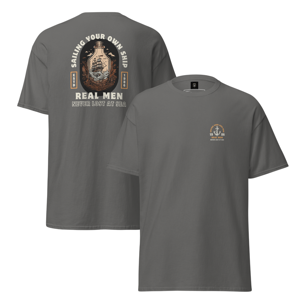 Lost At Sea Graphic Tee for Adventure Lovers - OFFSIDE CLUB
