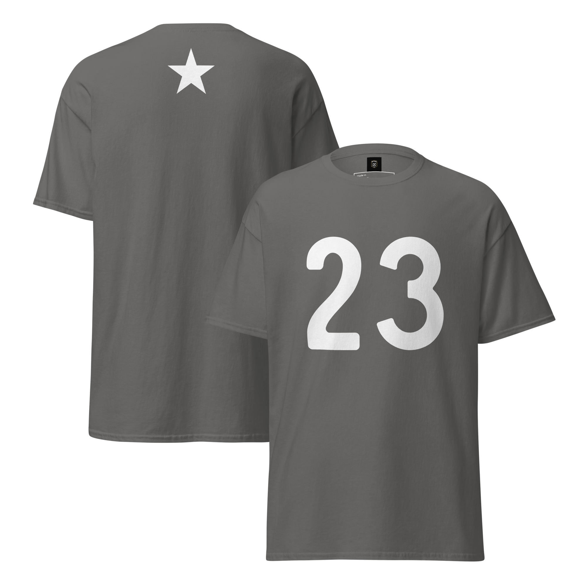 Number 23 Minimalist Tee for Stylish Streetwear - OFFSIDE CLUB
