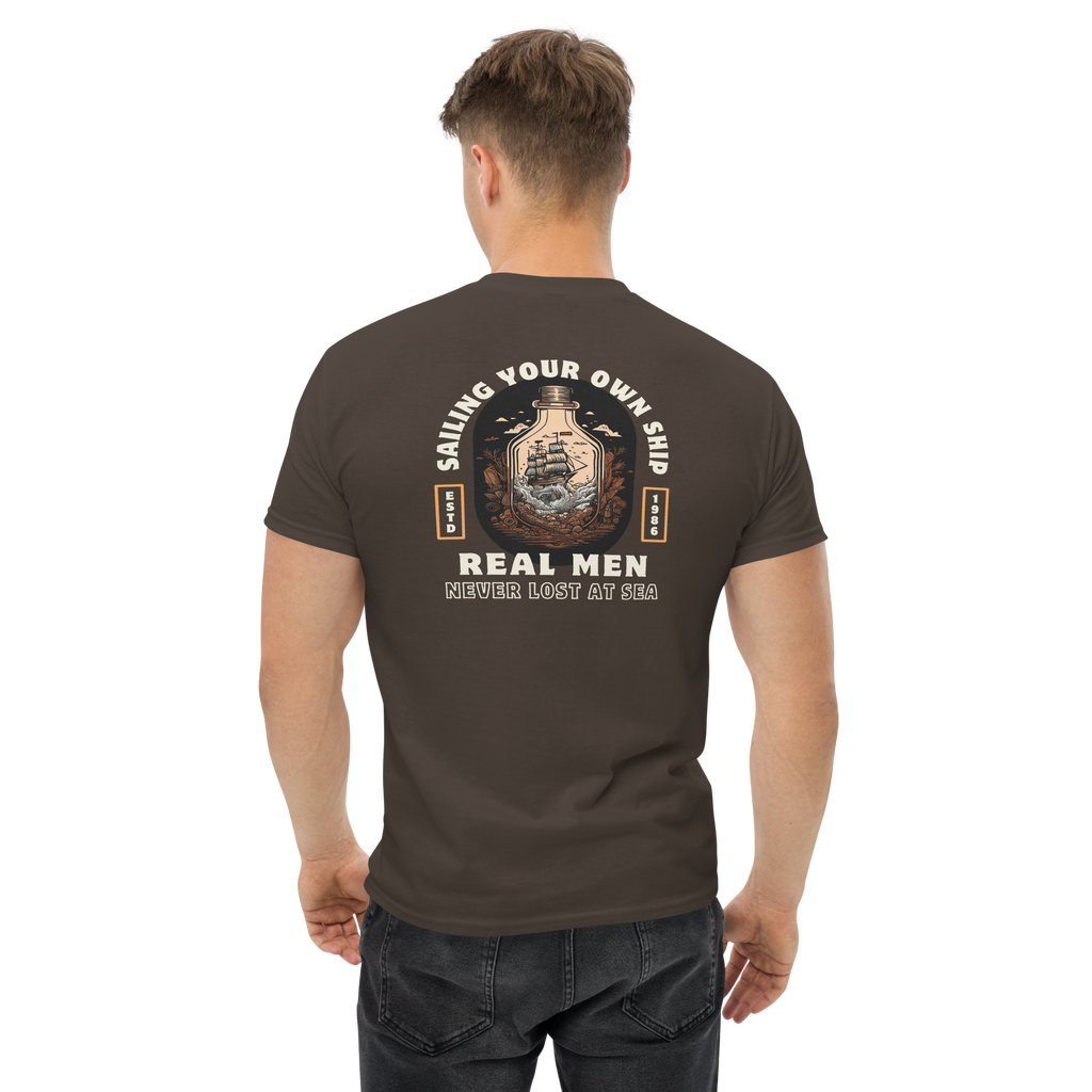 Lost At Sea Graphic Tee for Adventure Lovers - OFFSIDE CLUB