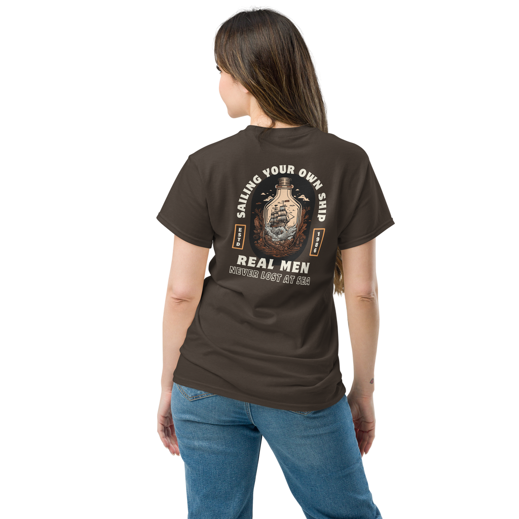 Lost At Sea Graphic Tee for Adventure Lovers - OFFSIDE CLUB