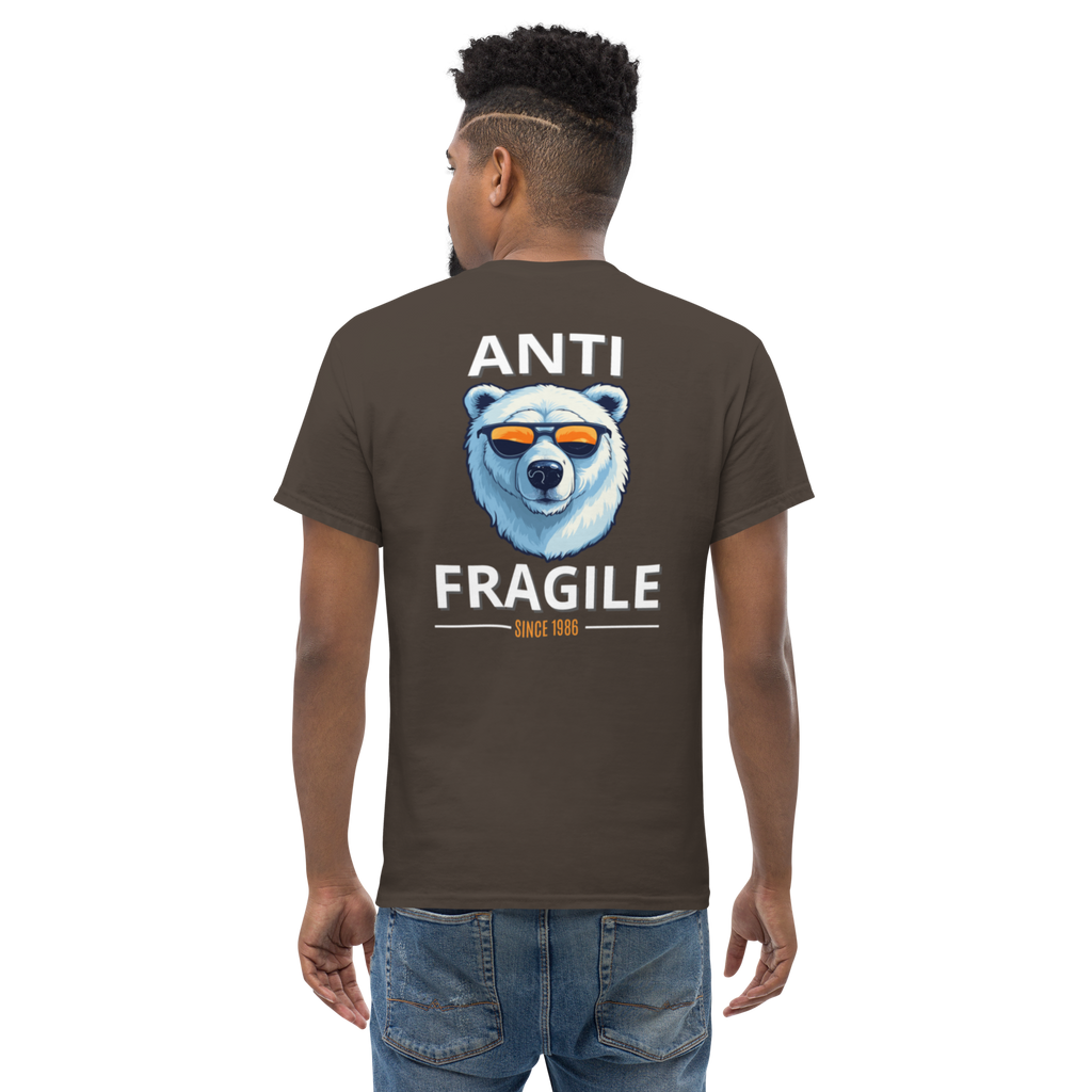 Antifragile Polar Bear Tee - Stand Out in Unique Urban Streetwear for Fearless Fashion - OFFSIDE CLUB