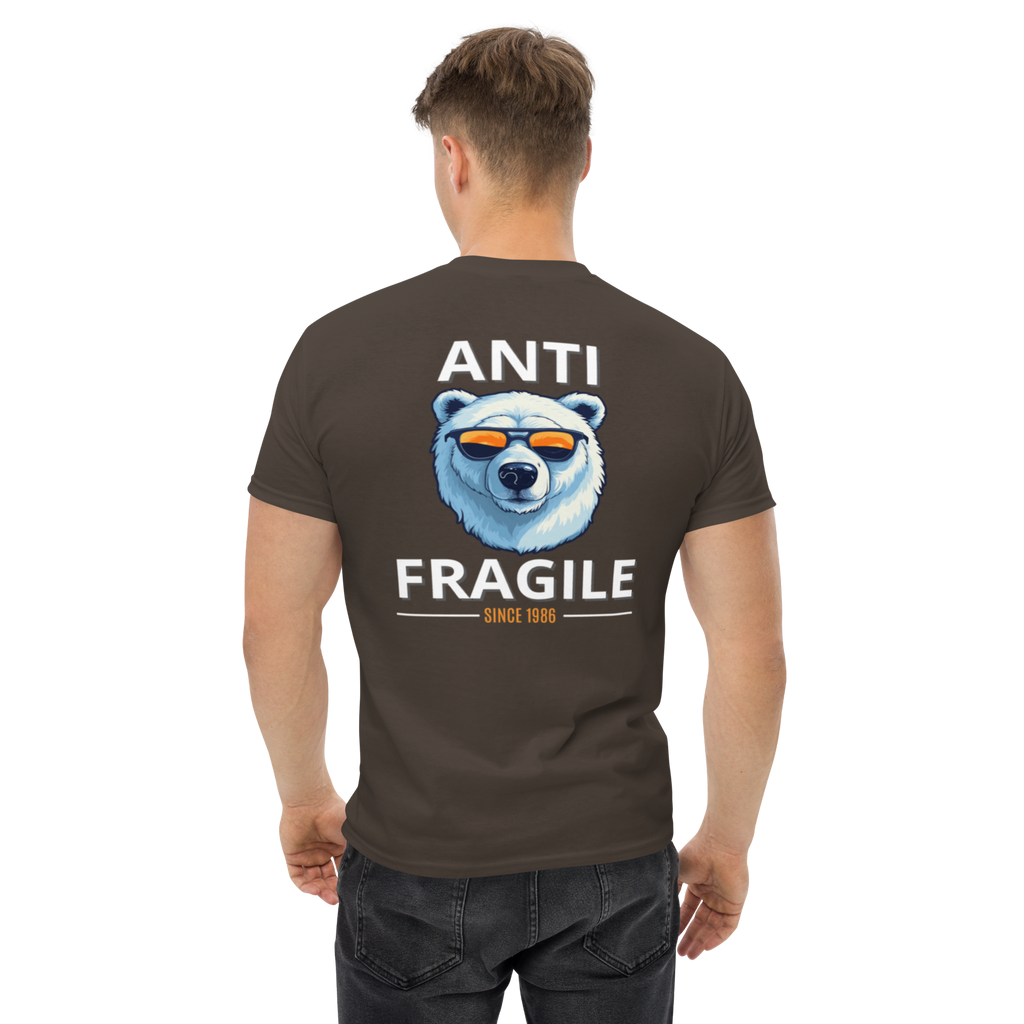 Antifragile Polar Bear Tee - Stand Out in Unique Urban Streetwear for Fearless Fashion - OFFSIDE CLUB