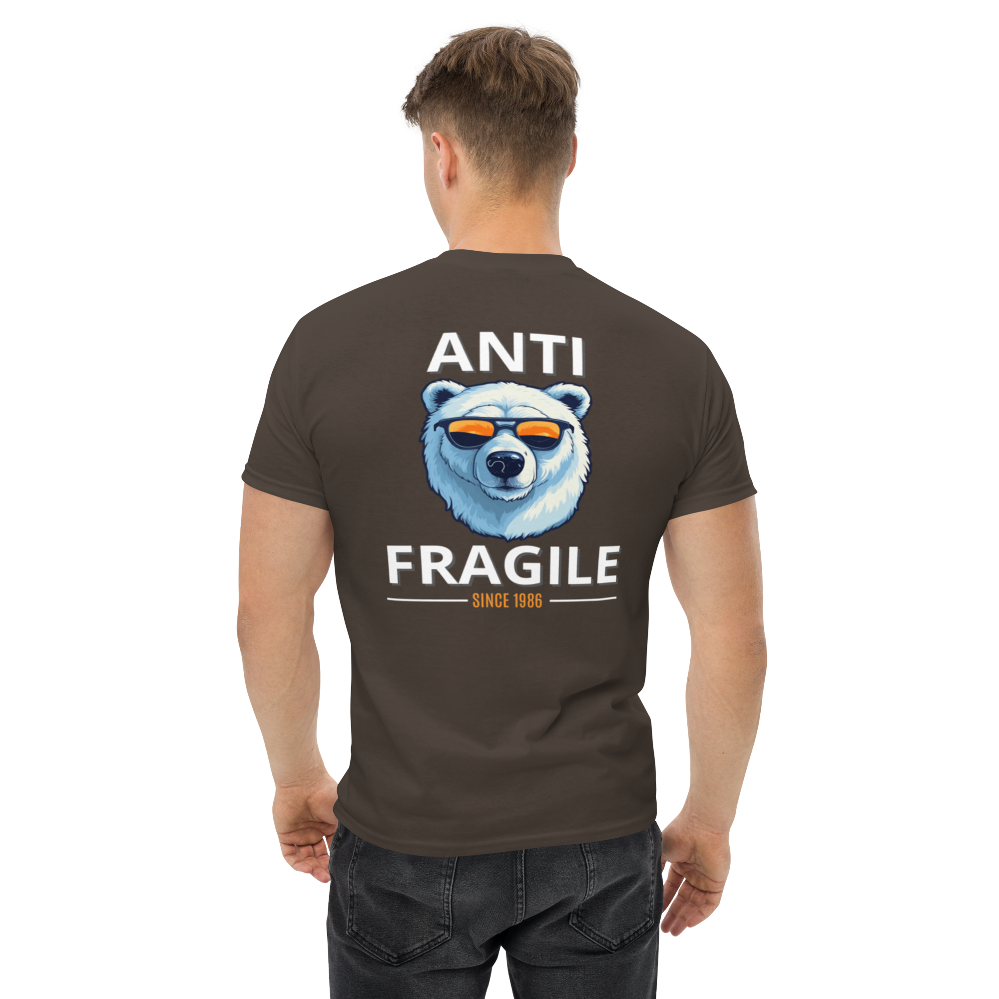 Antifragile Polar Bear Tee - Stand Out in Unique Urban Streetwear for Fearless Fashion - OFFSIDE CLUB