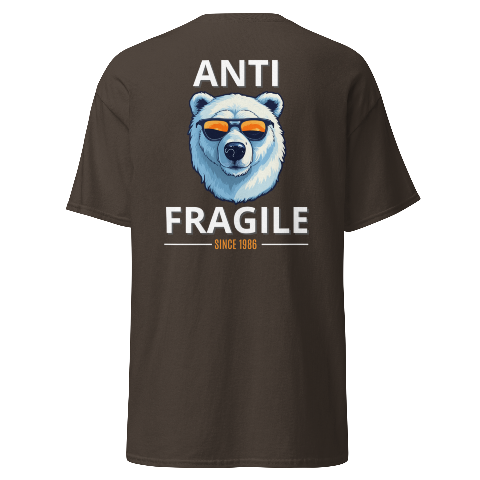 Antifragile Polar Bear Tee - Stand Out in Unique Urban Streetwear for Fearless Fashion - OFFSIDE CLUB