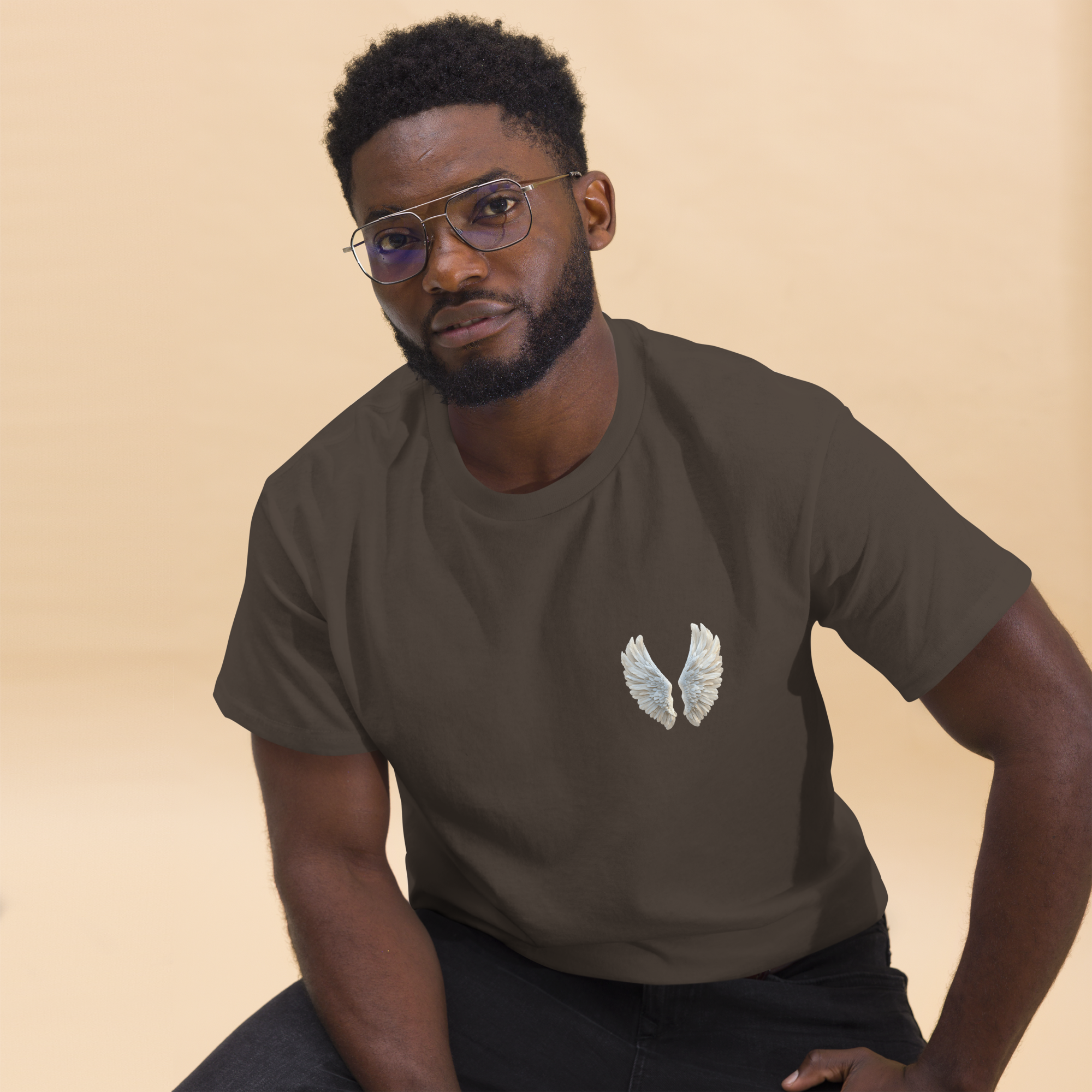 "BUILT For Streets" Angel Wings Graphic Tee