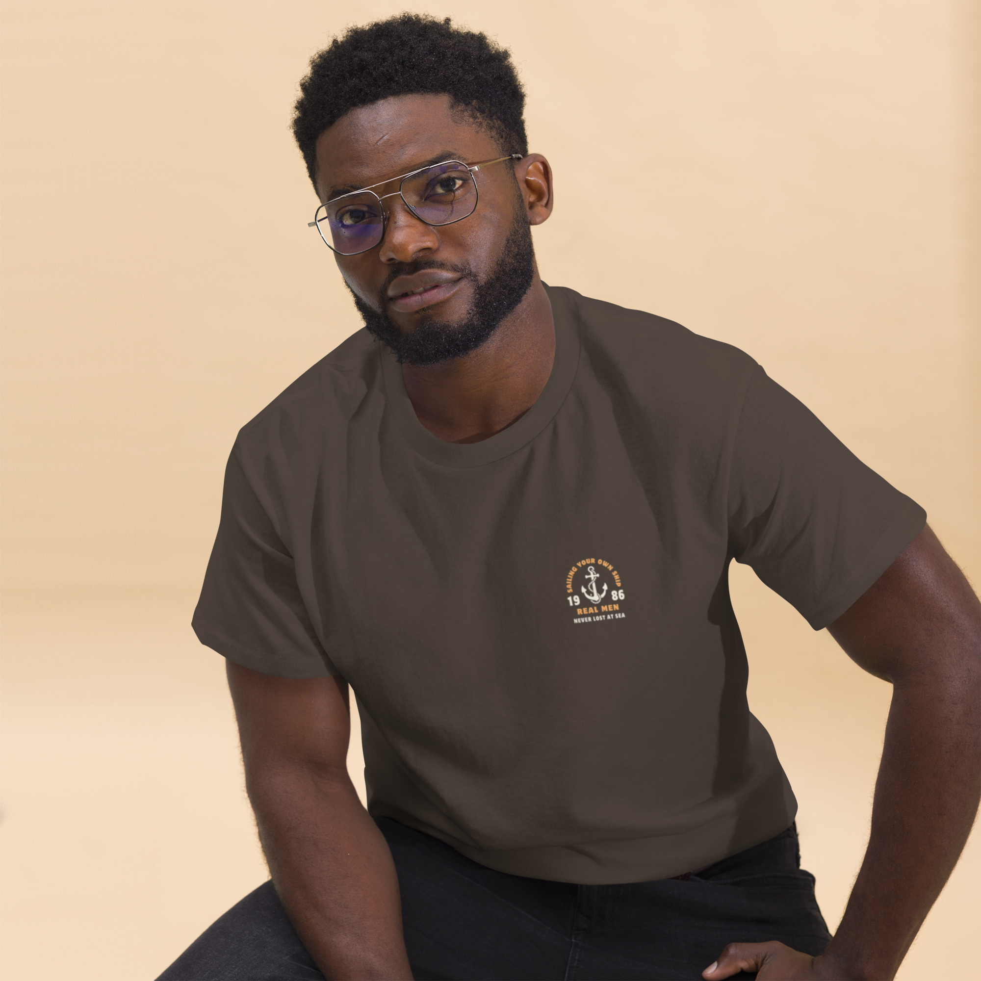 Lost At Sea Graphic Tee for Adventure Lovers - OFFSIDE CLUB