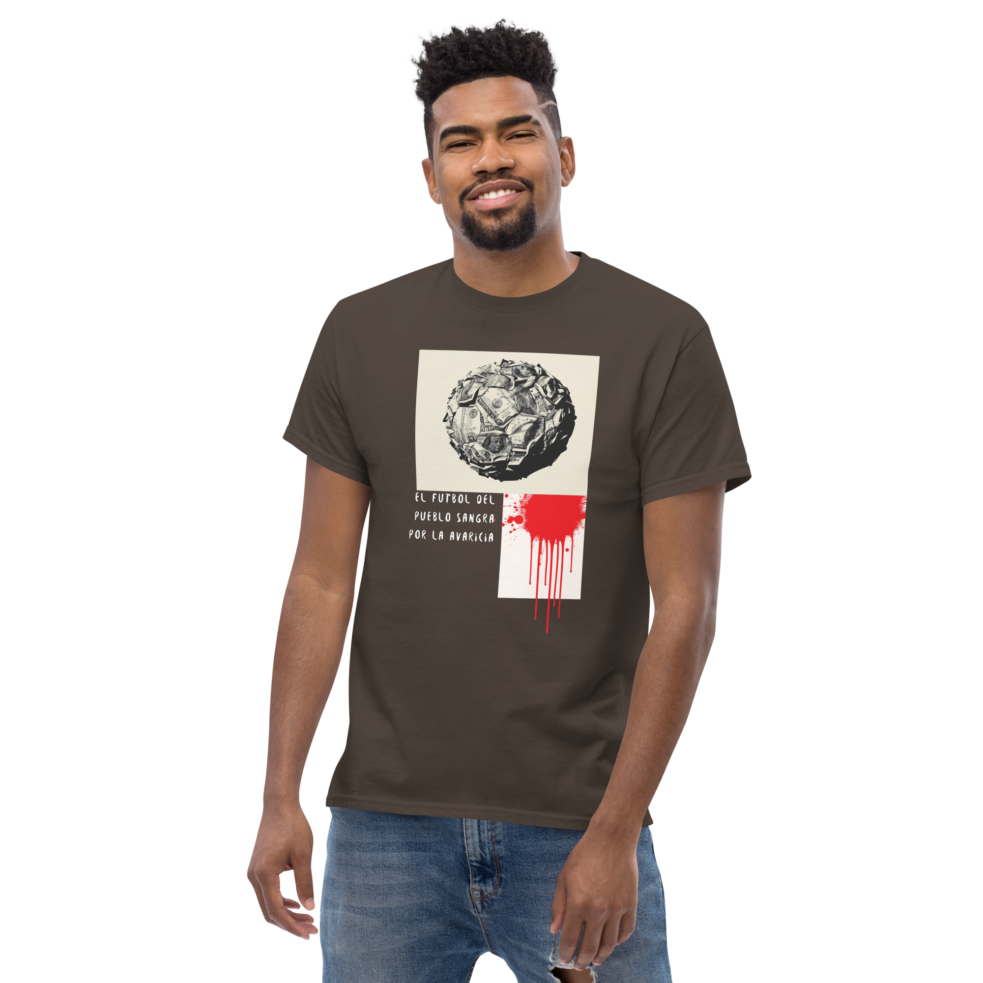 El Fútbol Del Pueblo Tee - Speak Truth to Power on and off the Pitch