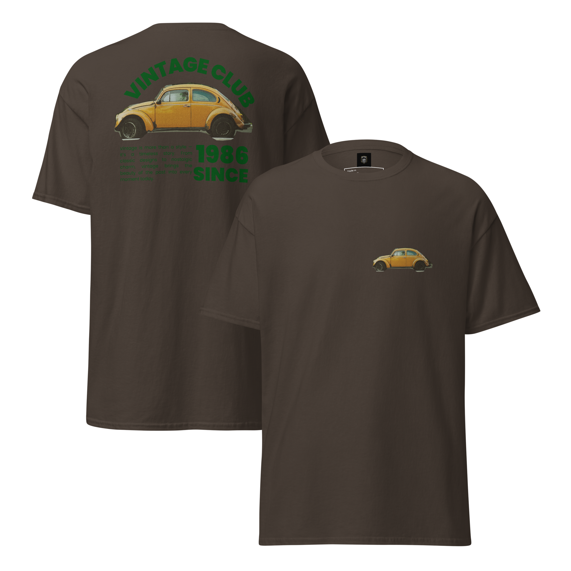Vintage 1986 Graphic Tee - Classic Style for Retro Enthusiasts - OFFSIDE CLUB