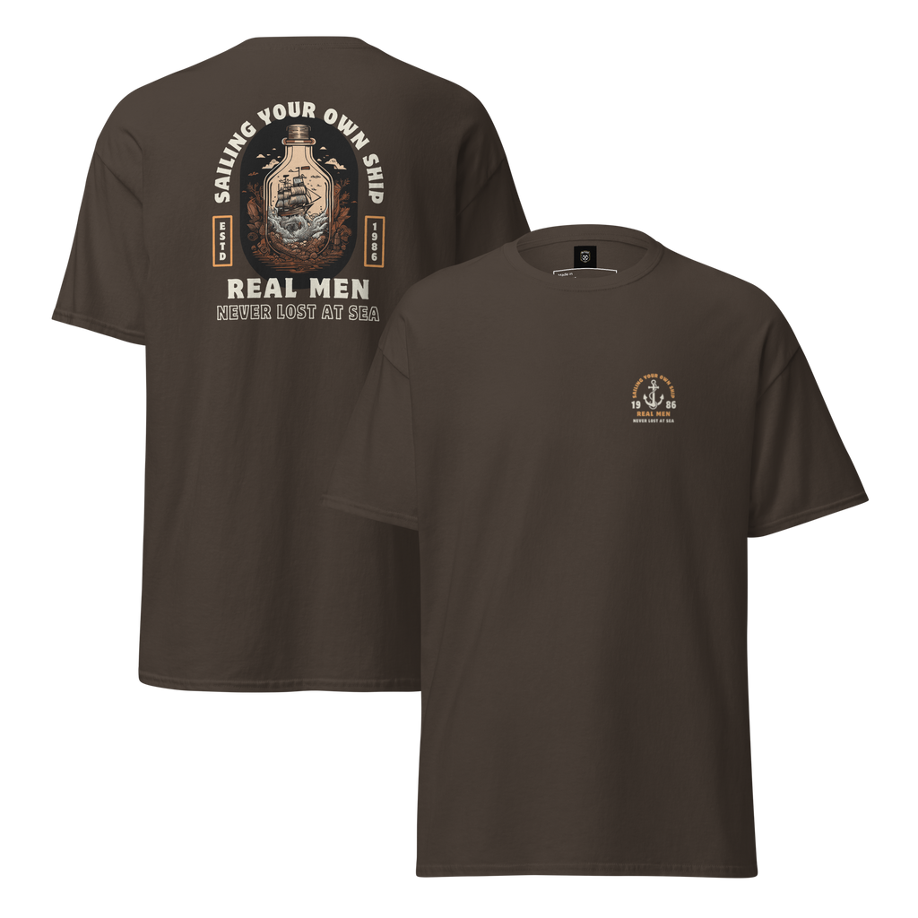Lost At Sea Graphic Tee for Adventure Lovers - OFFSIDE CLUB