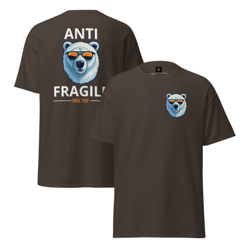 Antifragile Polar Bear Tee - Stand Out in Unique Urban Streetwear for Fearless Fashion - OFFSIDE CLUB