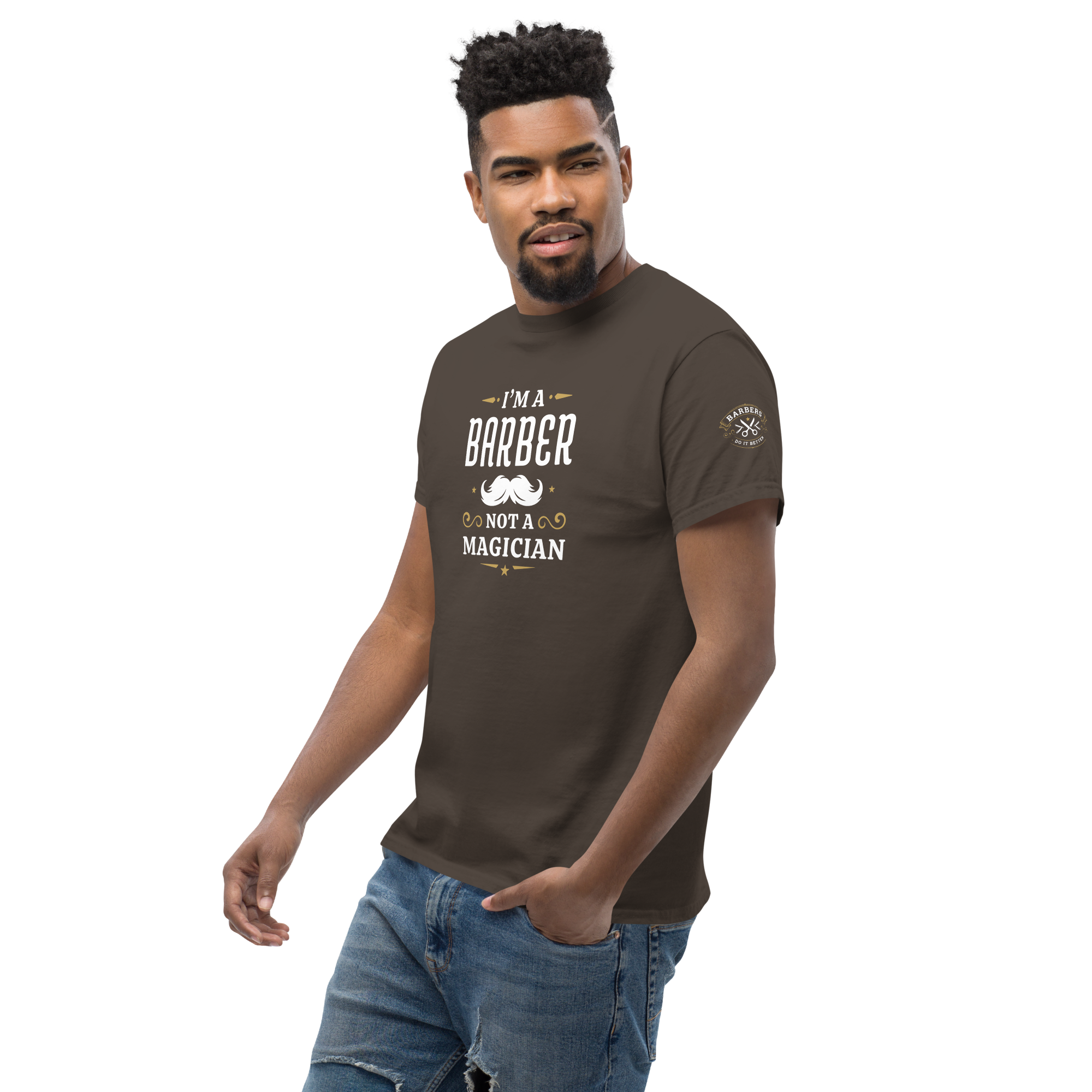 Funny Barber Graphic Tee - Humorous Unisex Barber Profession Shirt - OFFSIDE CLUB