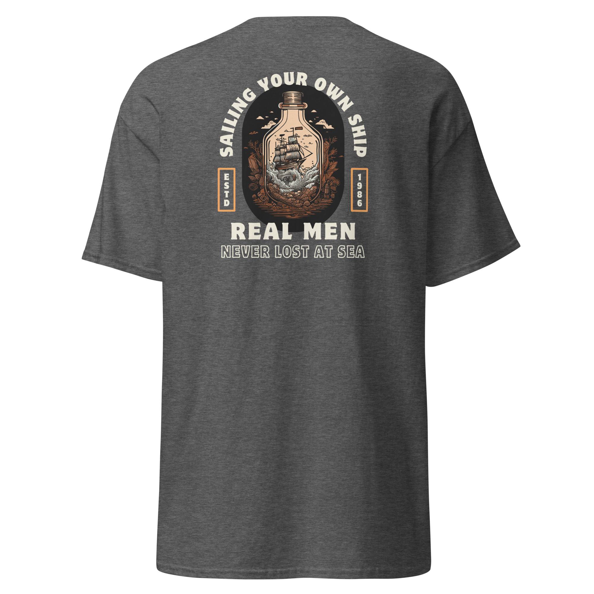 Lost At Sea Graphic Tee for Adventure Lovers - OFFSIDE CLUB