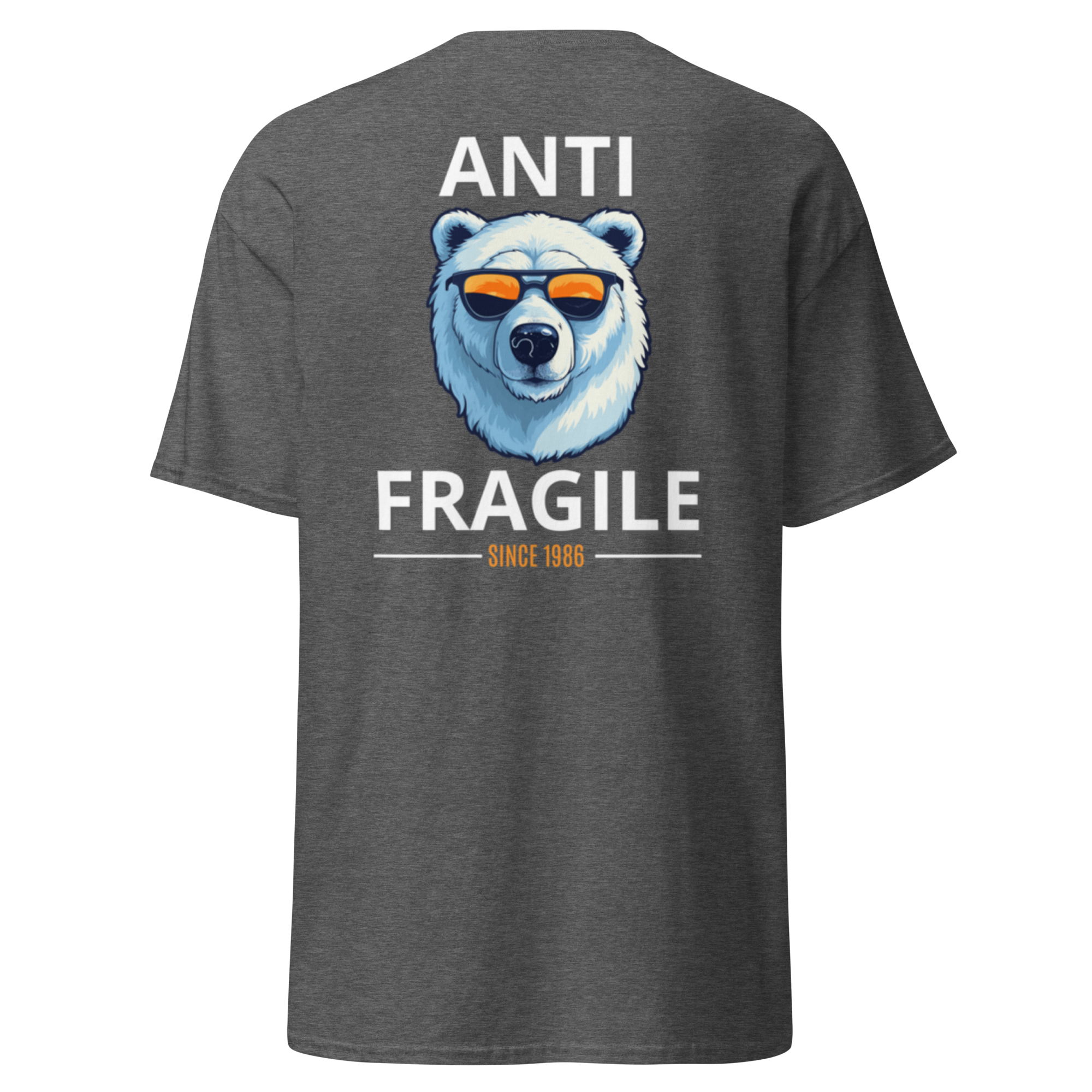 Antifragile Polar Bear Tee - Stand Out in Unique Urban Streetwear for Fearless Fashion - OFFSIDE CLUB