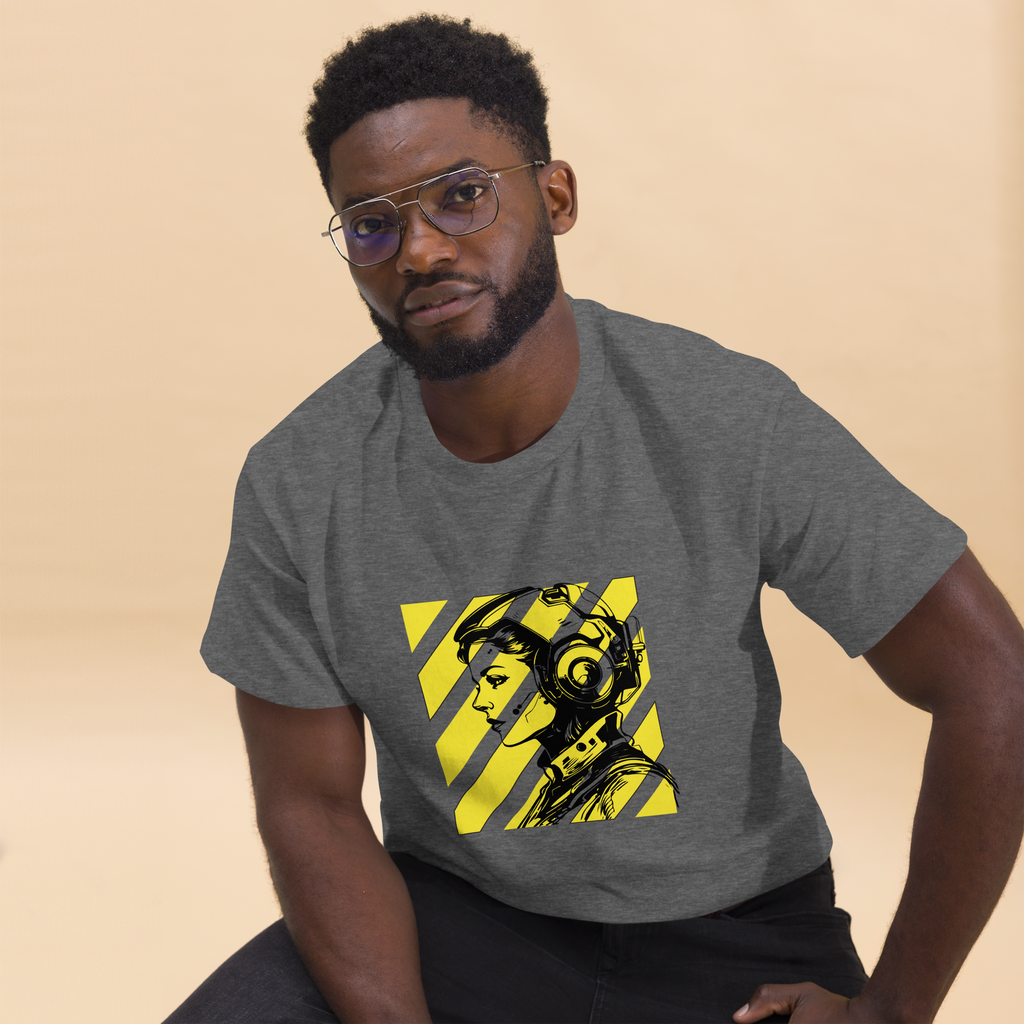 Futuristic Sci-Fi Shirt: Embrace Your Unique Style with a Bold Portrait Design - OFFSIDE CLUB
