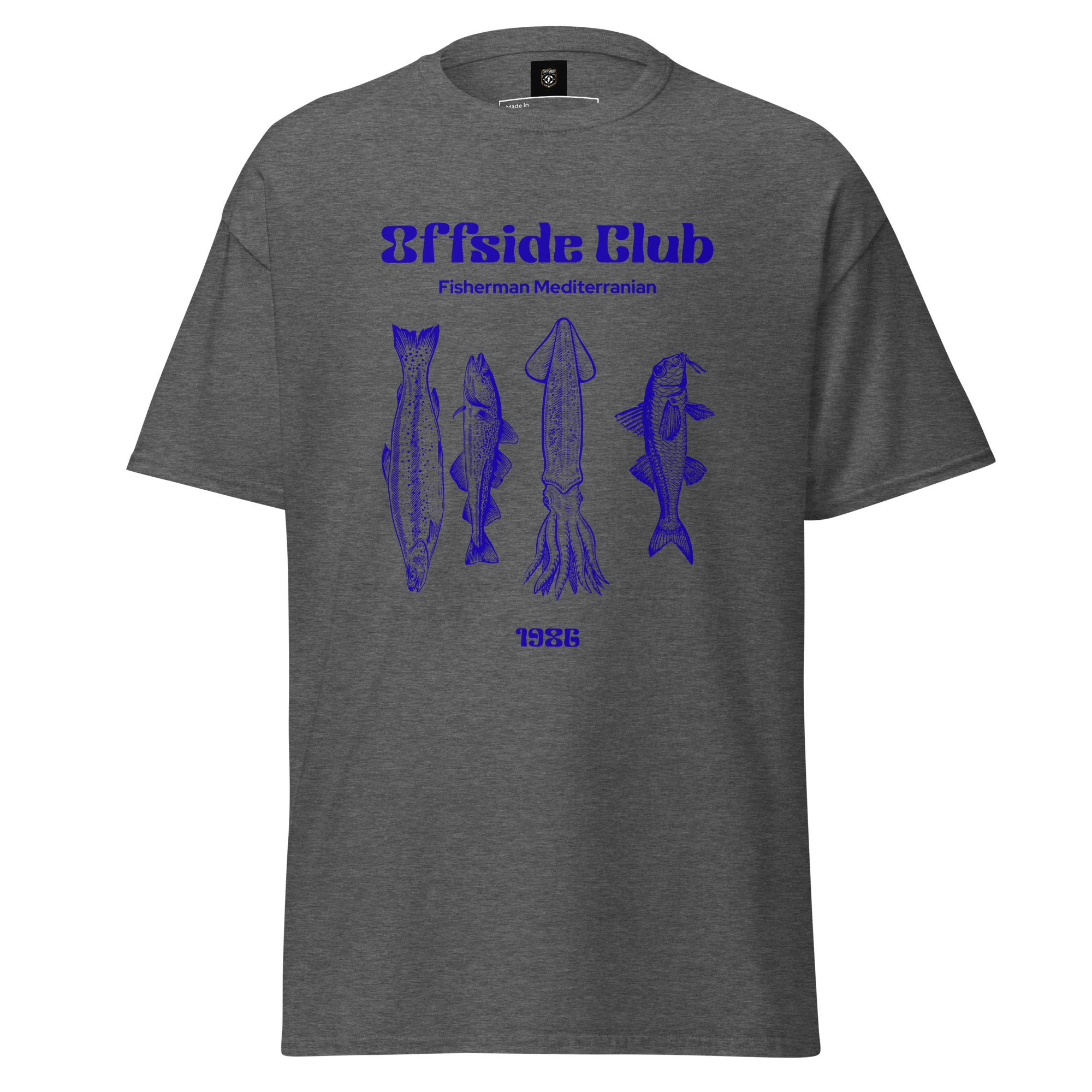 Offside Club Fisherman Mediterranean Graphic Tee - Coastal Style Essential - OFFSIDE CLUB