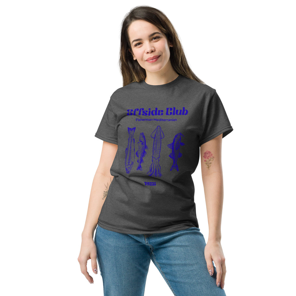 Offside Club Fisherman Mediterranean Graphic Tee - Coastal Style Essential - OFFSIDE CLUB