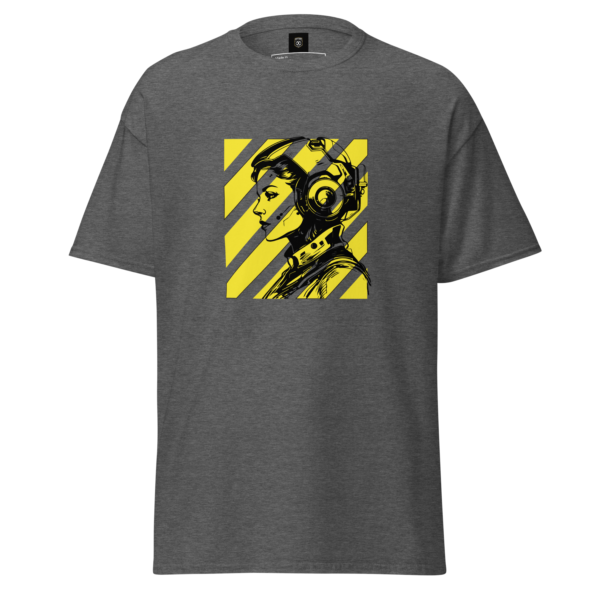Futuristic Sci-Fi Shirt: Embrace Your Unique Style with a Bold Portrait Design - OFFSIDE CLUB