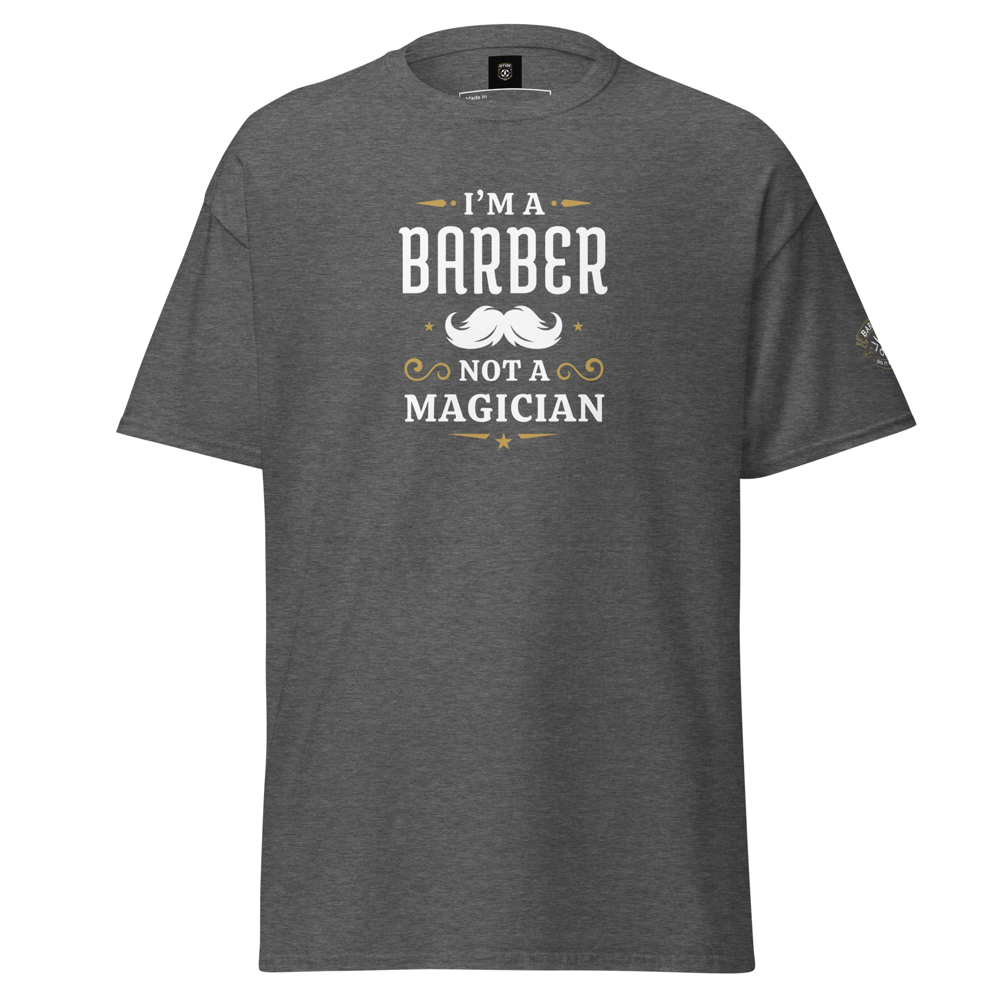 Funny Barber Graphic Tee - Humorous Unisex Barber Profession Shirt - OFFSIDE CLUB