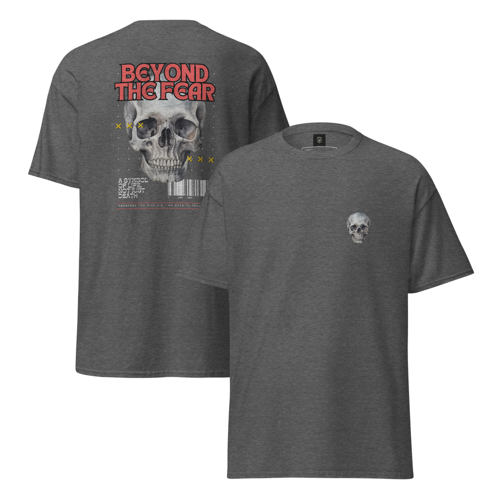 Beyond the Fear Graphic Tee - Inspiring Beyond the Fear T-Shirt for Everyday Courage - OFFSIDE CLUB