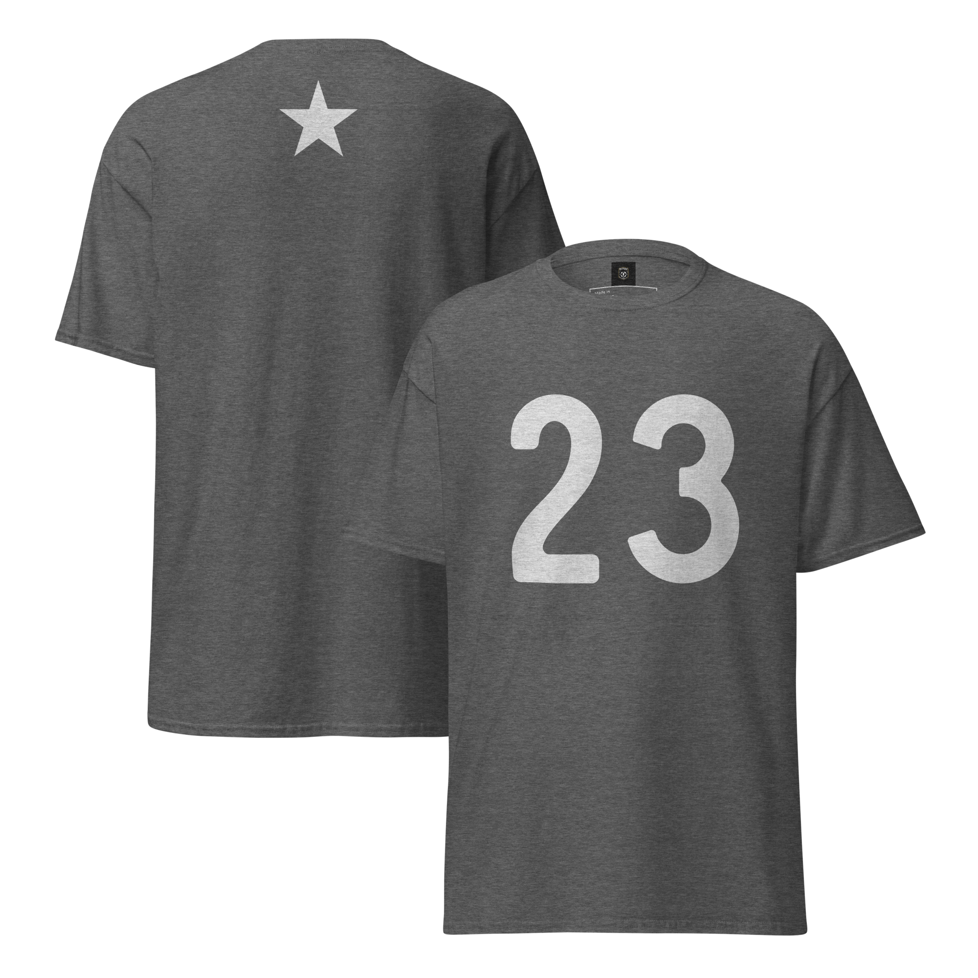 Number 23 Minimalist Tee for Stylish Streetwear - OFFSIDE CLUB