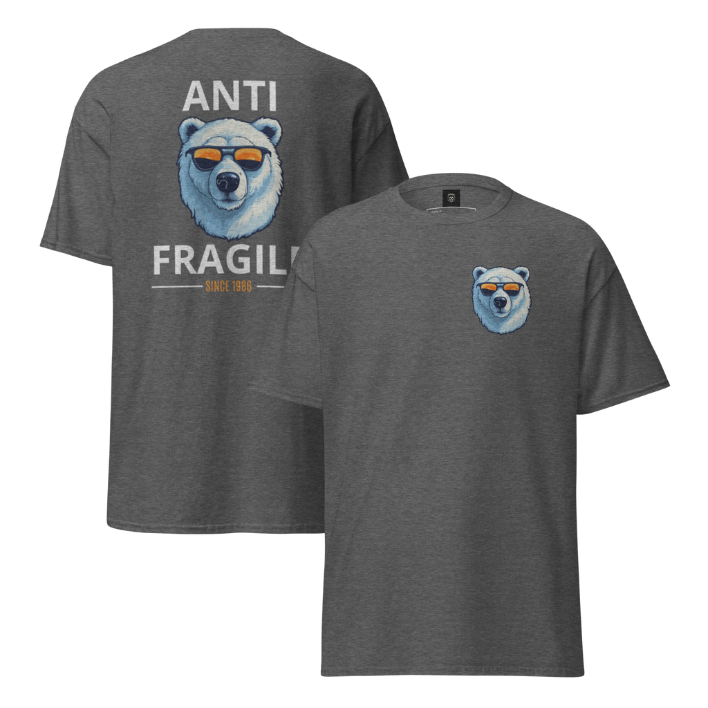 Antifragile Polar Bear Tee - Stand Out in Unique Urban Streetwear for Fearless Fashion - OFFSIDE CLUB