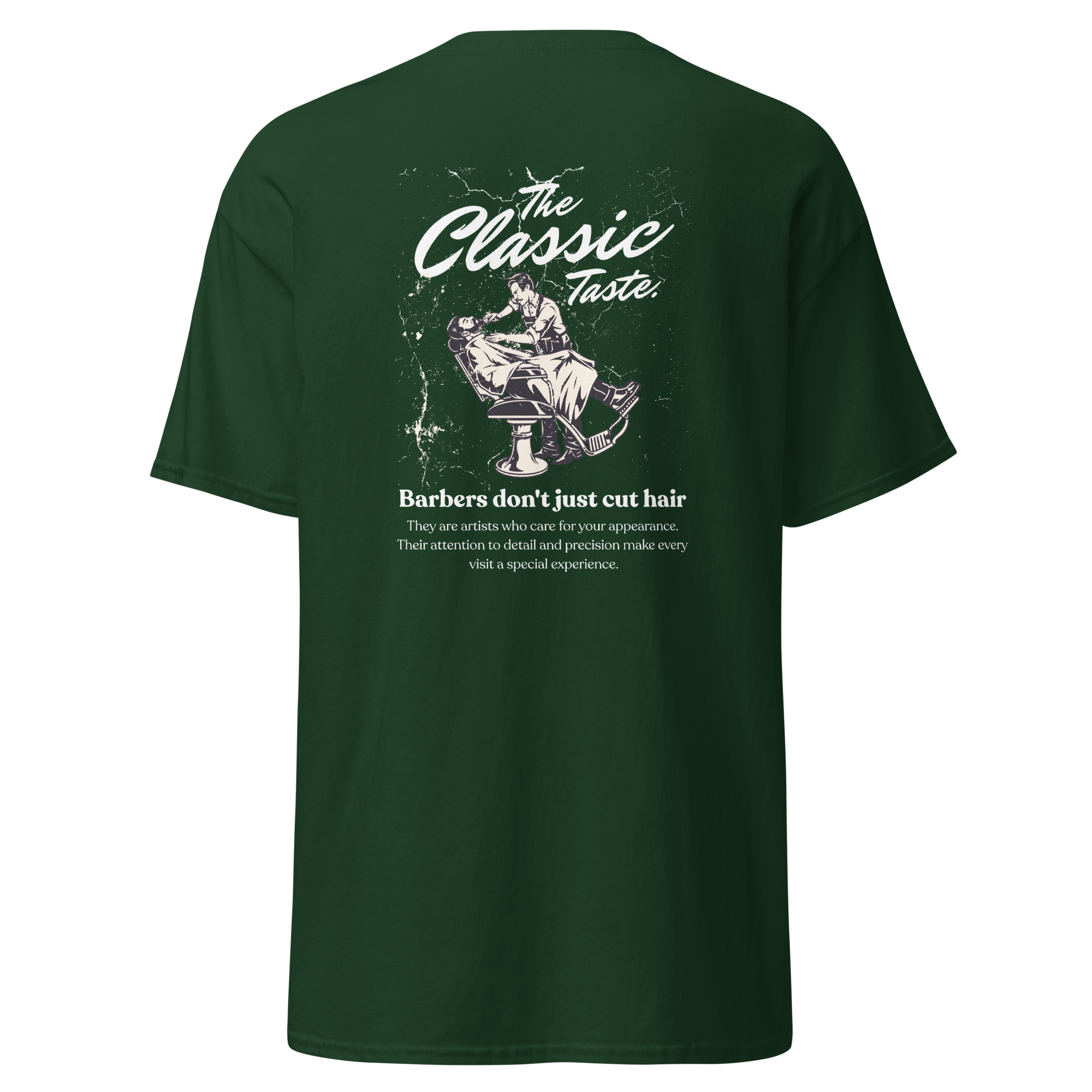 Classic Barber Graphic Tee - Timeless Style for Every Grooming Enthusiast - OFFSIDE CLUB
