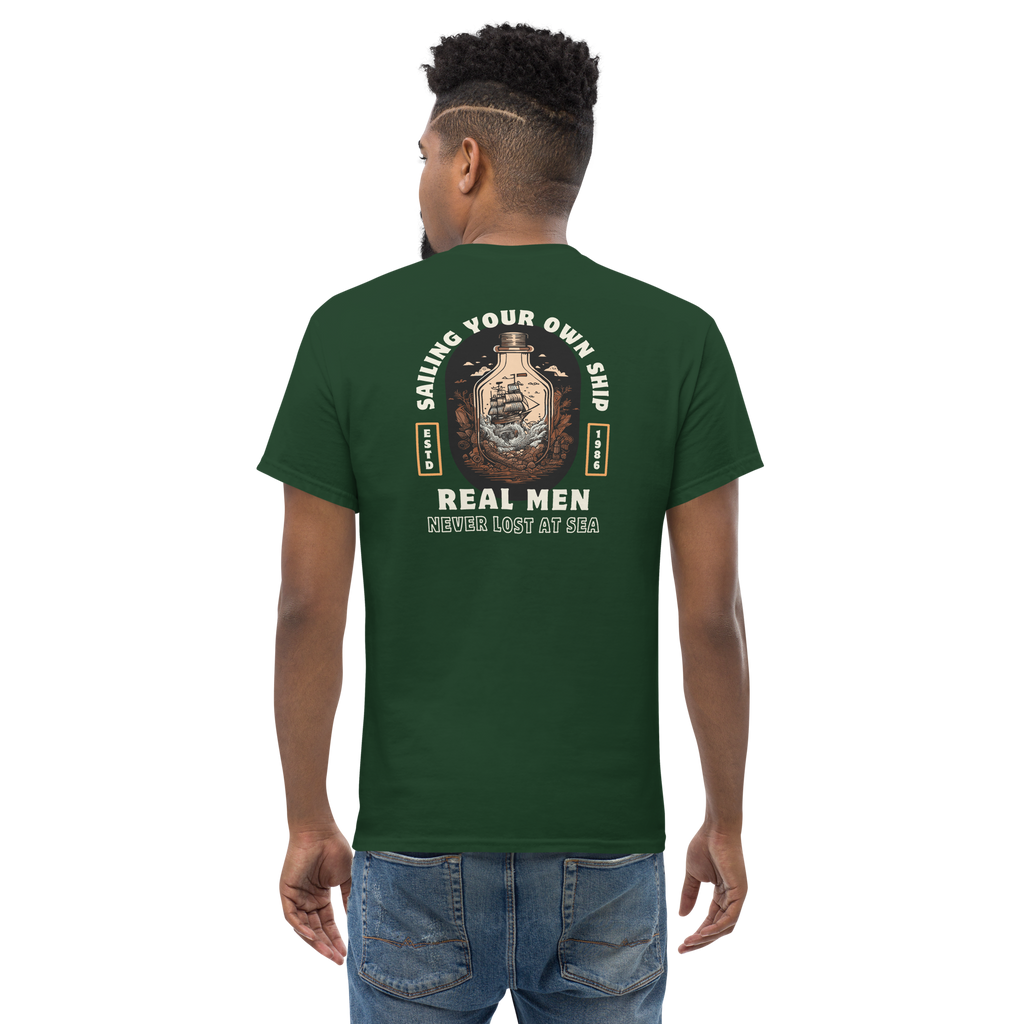 Lost At Sea Graphic Tee for Adventure Lovers - OFFSIDE CLUB