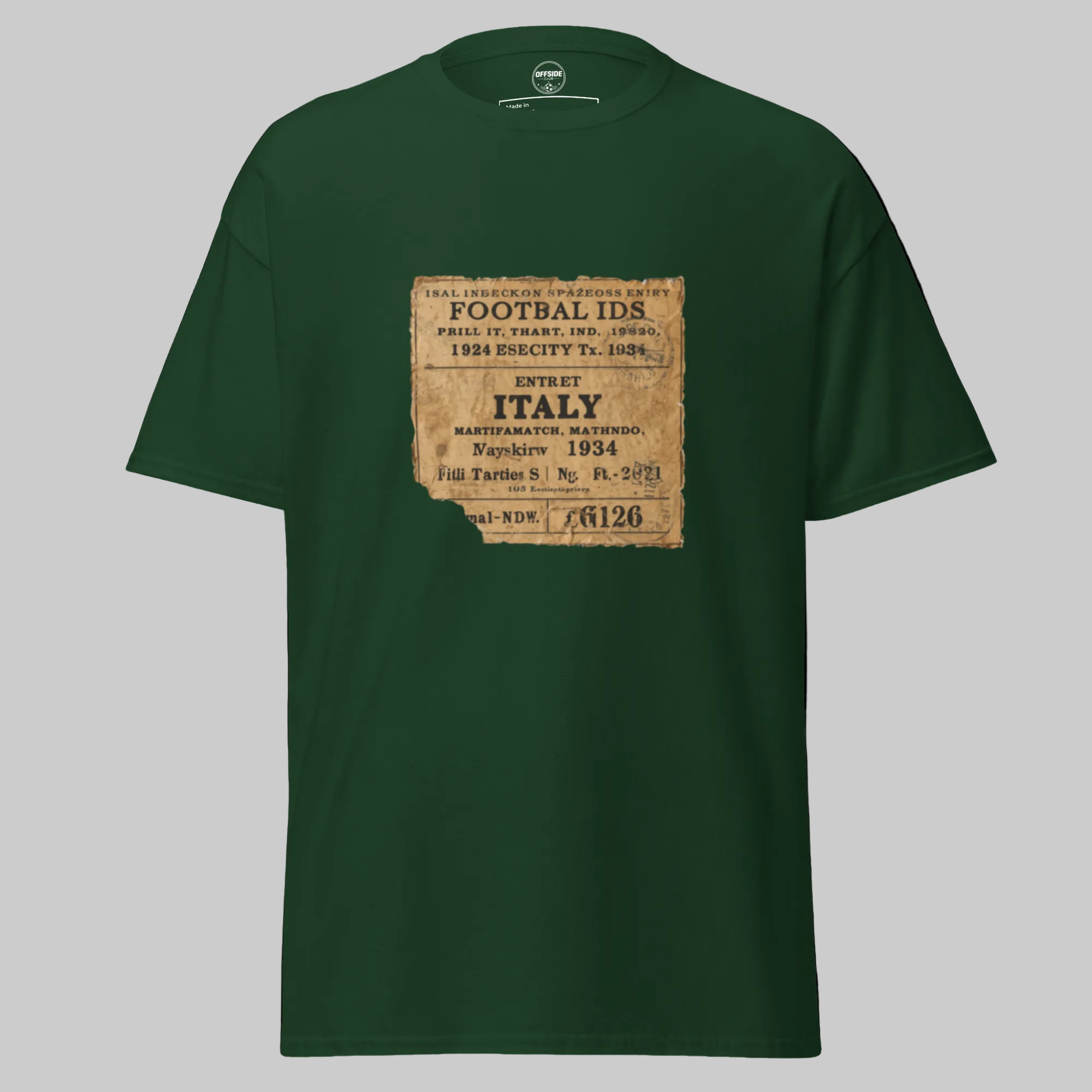 ITALY 1934 Vintage Football Tee