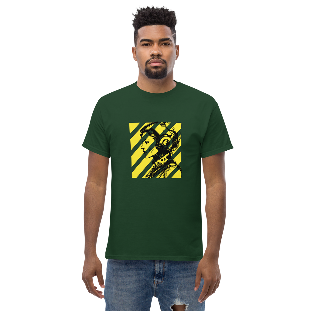 Futuristic Sci-Fi Shirt: Embrace Your Unique Style with a Bold Portrait Design - OFFSIDE CLUB