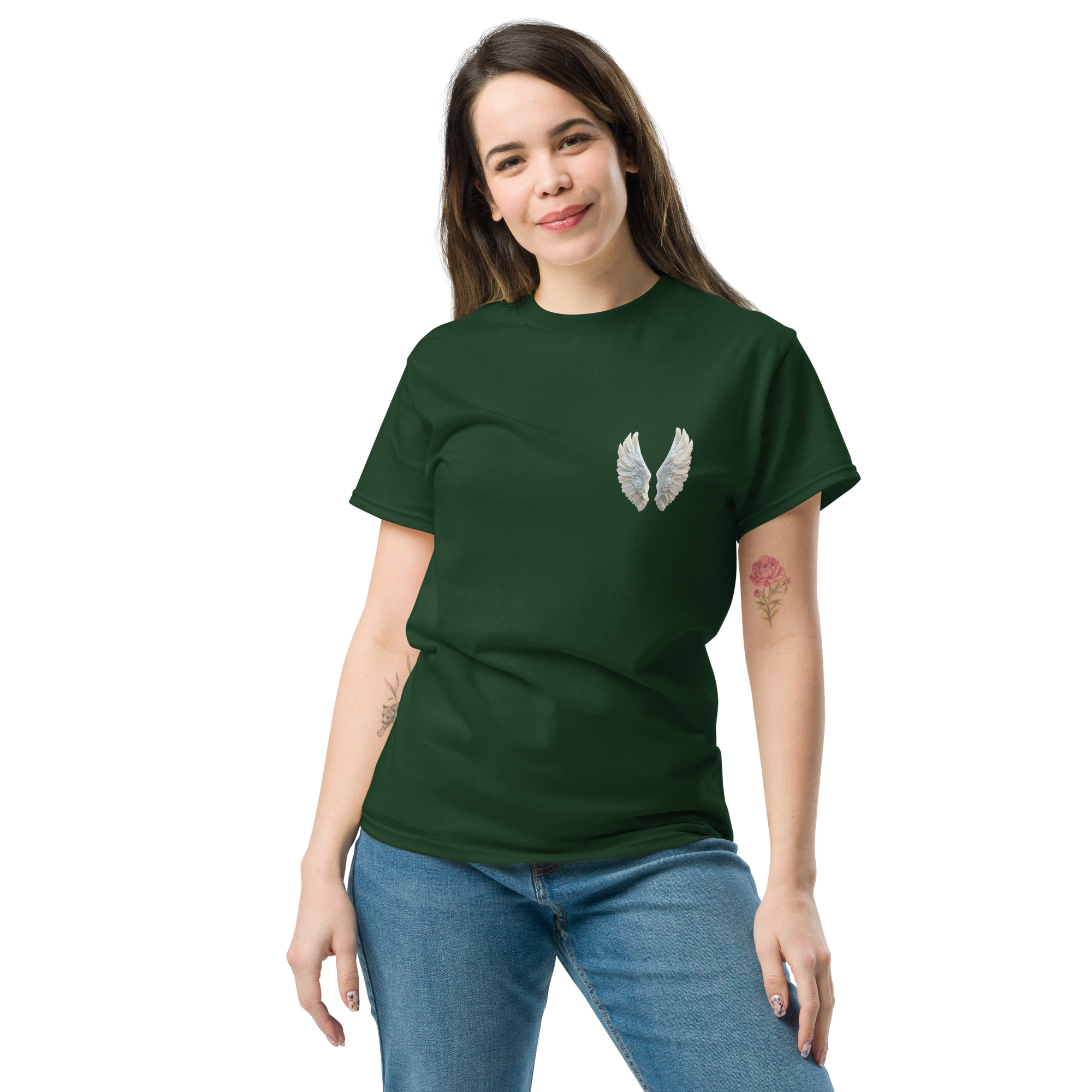 "BUILT For Streets" Angel Wings Graphic Tee