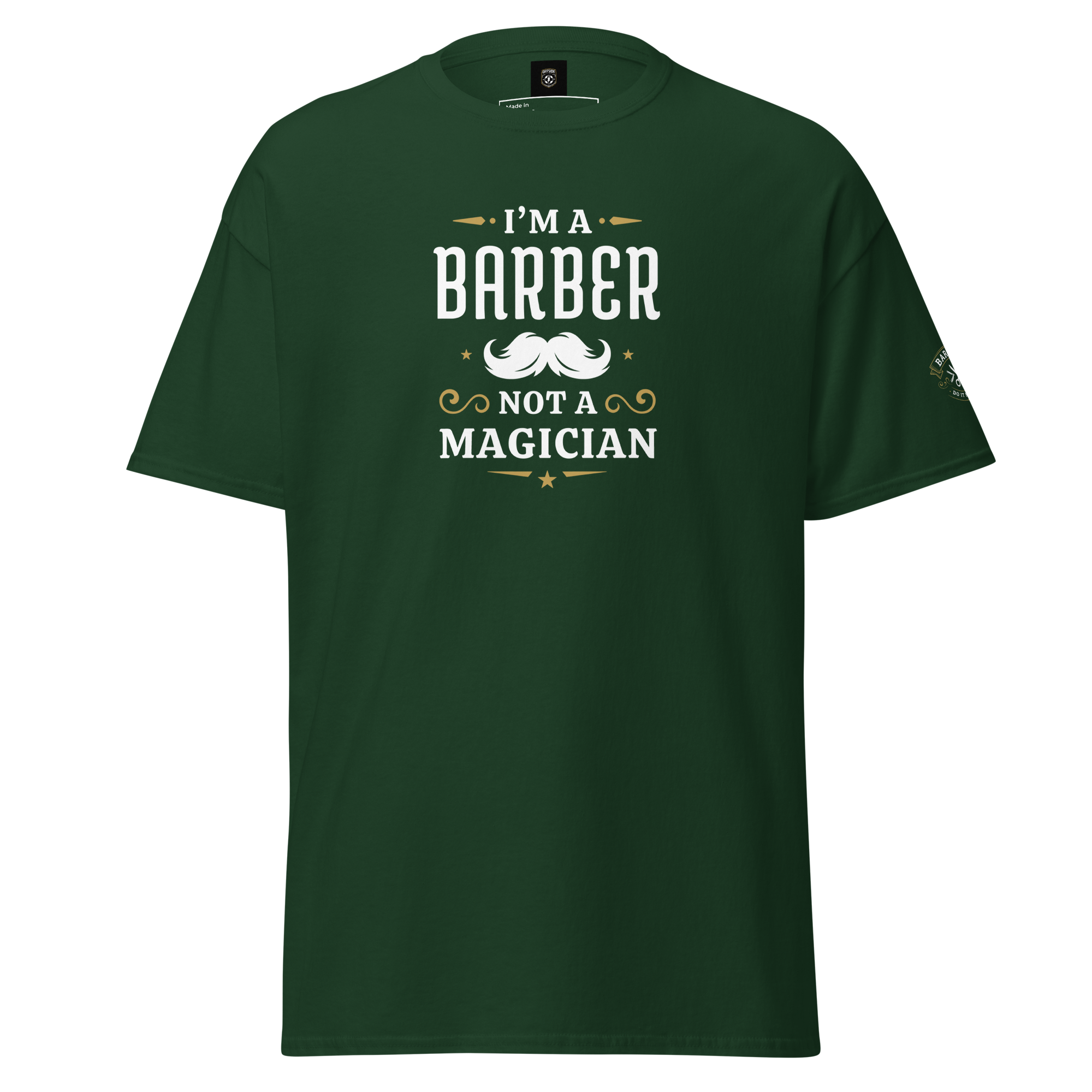 Funny Barber Graphic Tee - Humorous Unisex Barber Profession Shirt - OFFSIDE CLUB