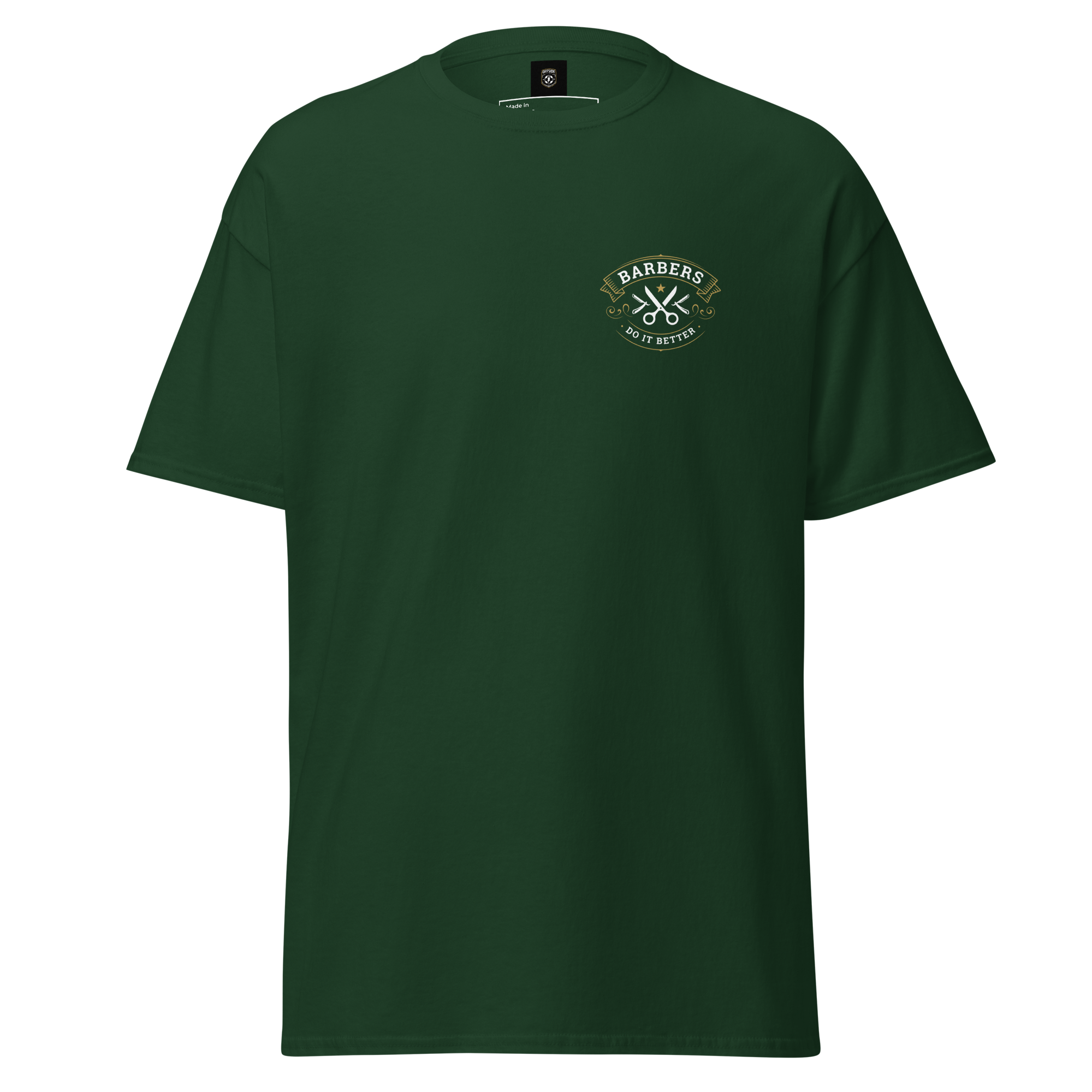 Classic Barber Graphic Tee - Timeless Style for Every Grooming Enthusiast - OFFSIDE CLUB