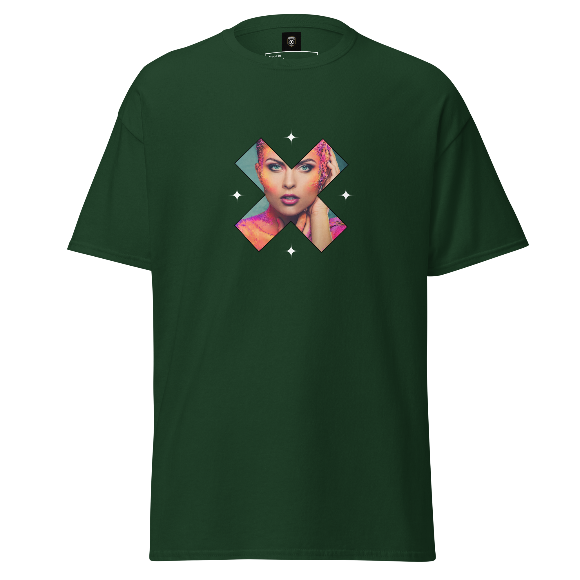 Cyber Muse Tee - Stylish Comfort for the Modern Trendsetter - OFFSIDE CLUB