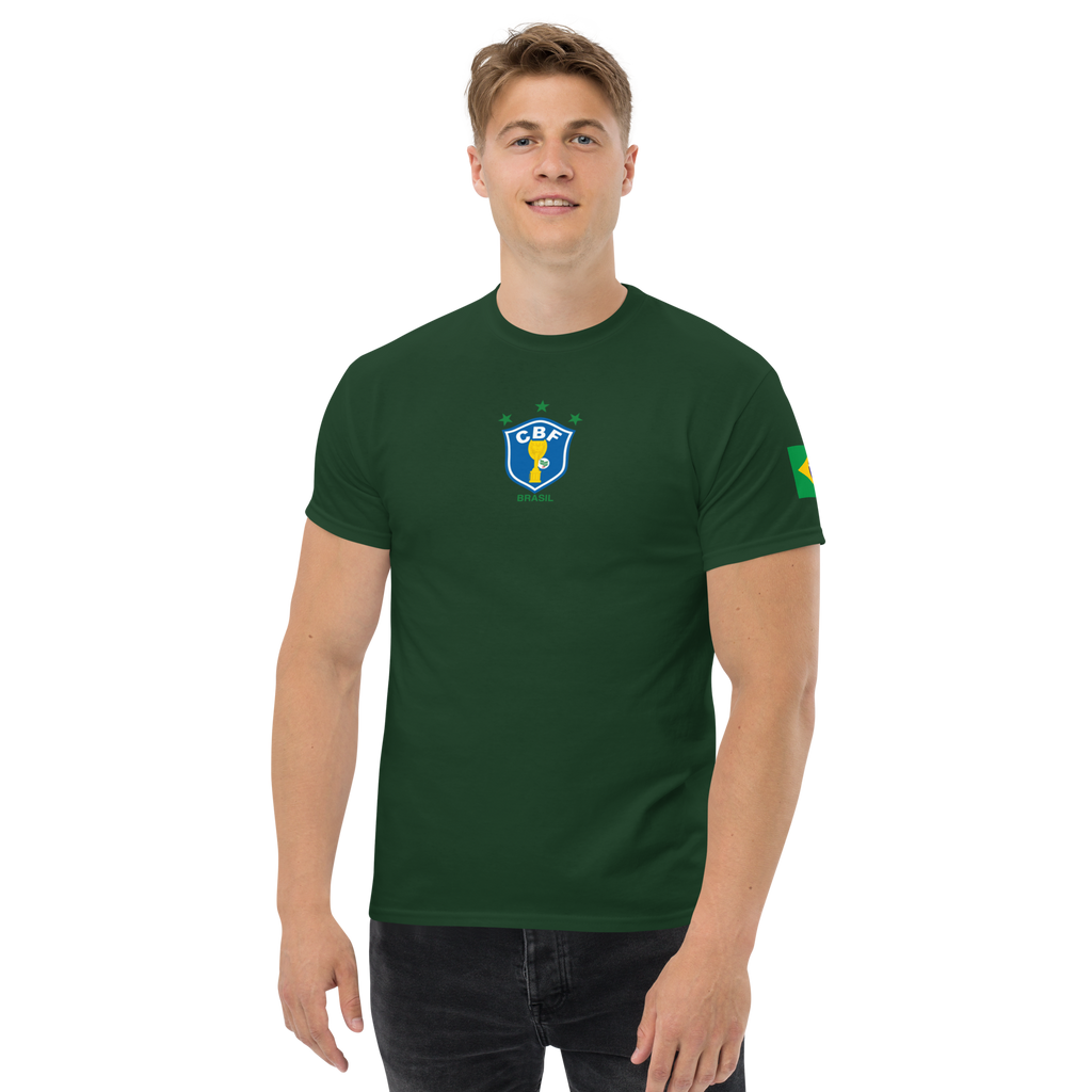 Sócrates Brazil Retro T-Shirt - 1982 Vintage Football Streetwear Tee - OFFSIDE CLUB