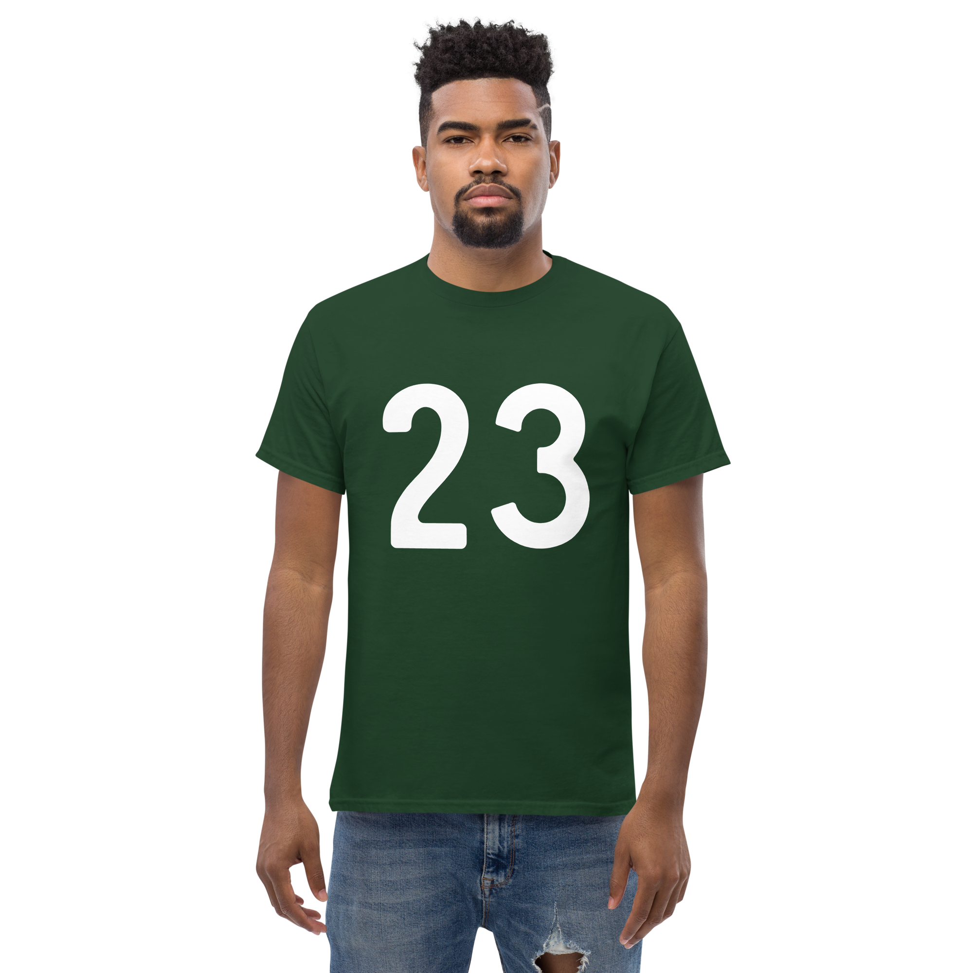Number 23 Minimalist Tee for Stylish Streetwear - OFFSIDE CLUB
