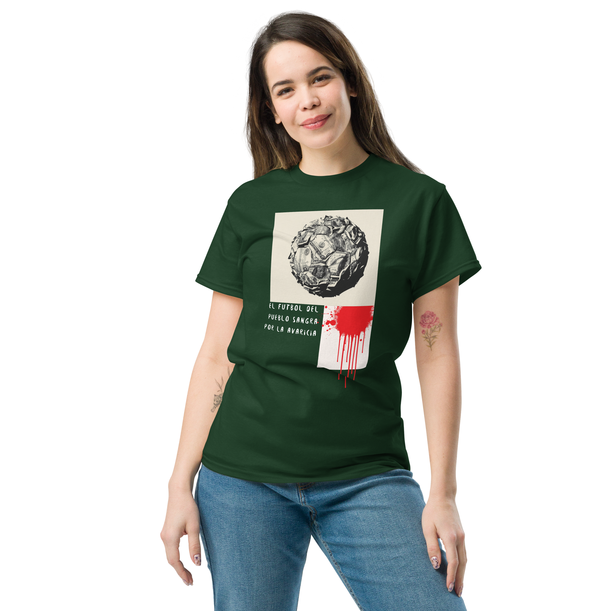 El Fútbol Del Pueblo Tee - Speak Truth to Power on and off the Pitch