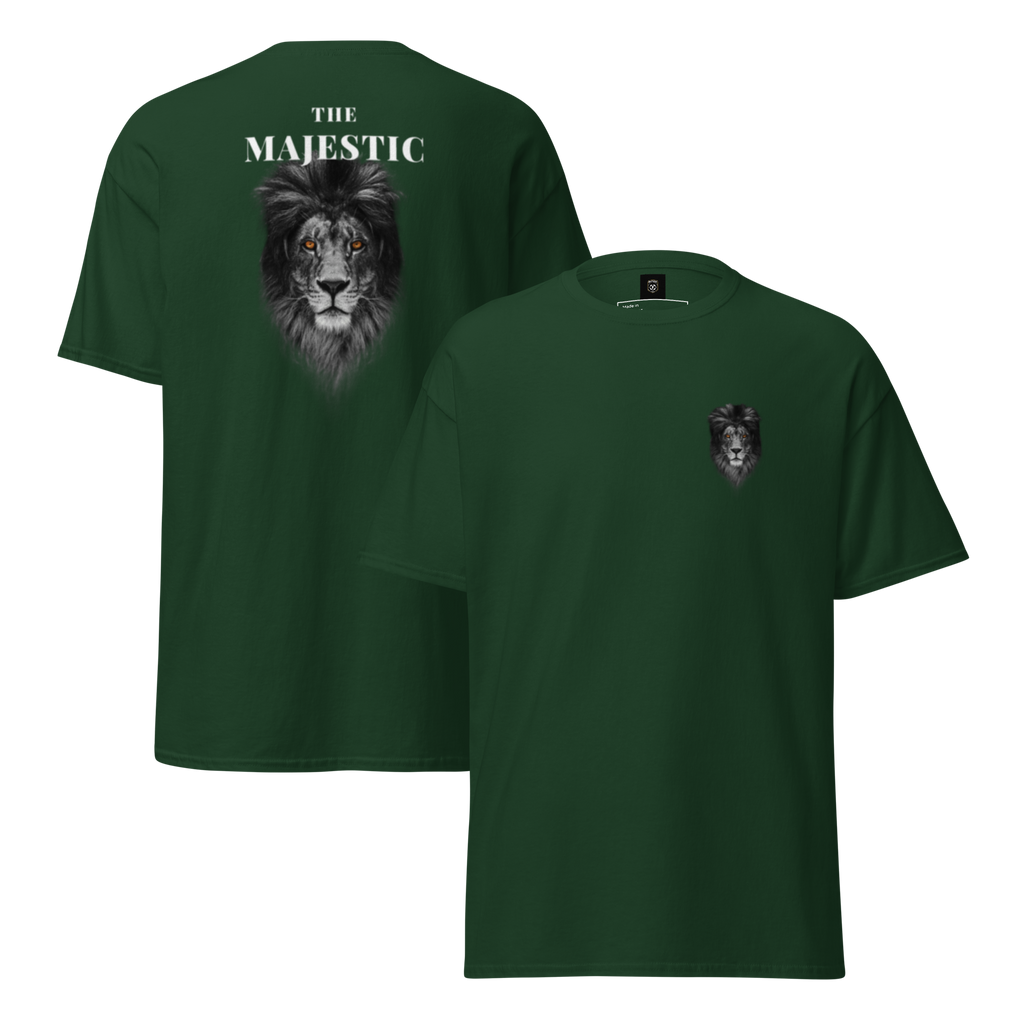 Majestic Lion Graphic Tee - Unleash Your Inner Strength - OFFSIDE CLUB