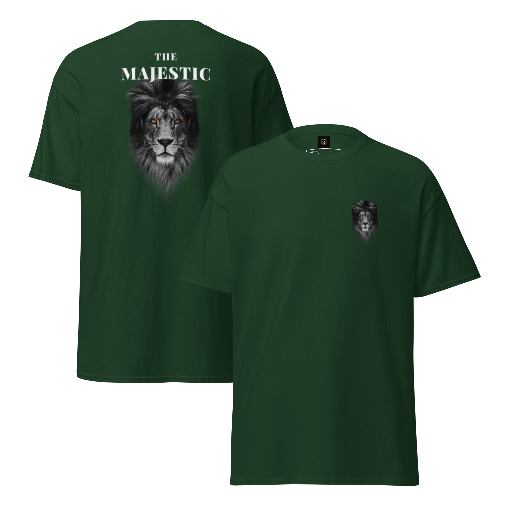 Majestic Lion Graphic Tee - Unleash Your Inner Strength - OFFSIDE CLUB