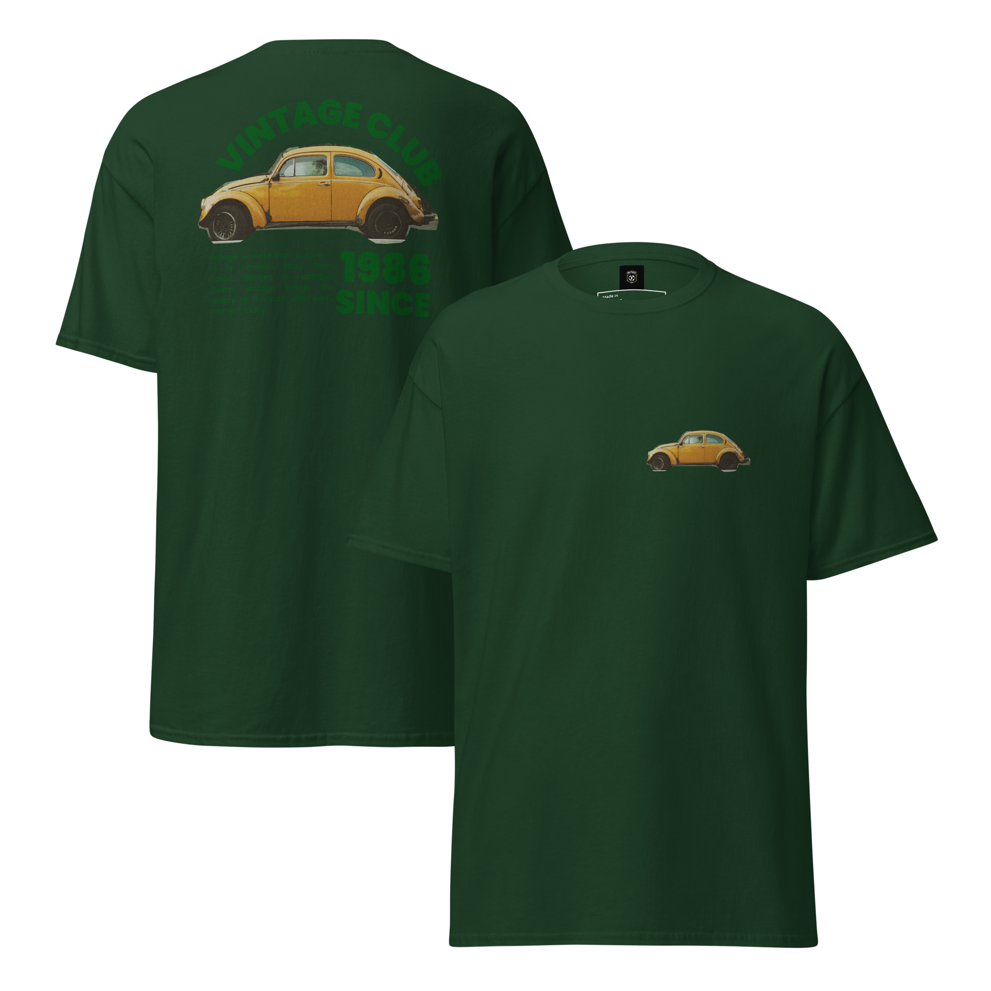 Vintage 1986 Graphic Tee - Classic Style for Retro Enthusiasts - OFFSIDE CLUB