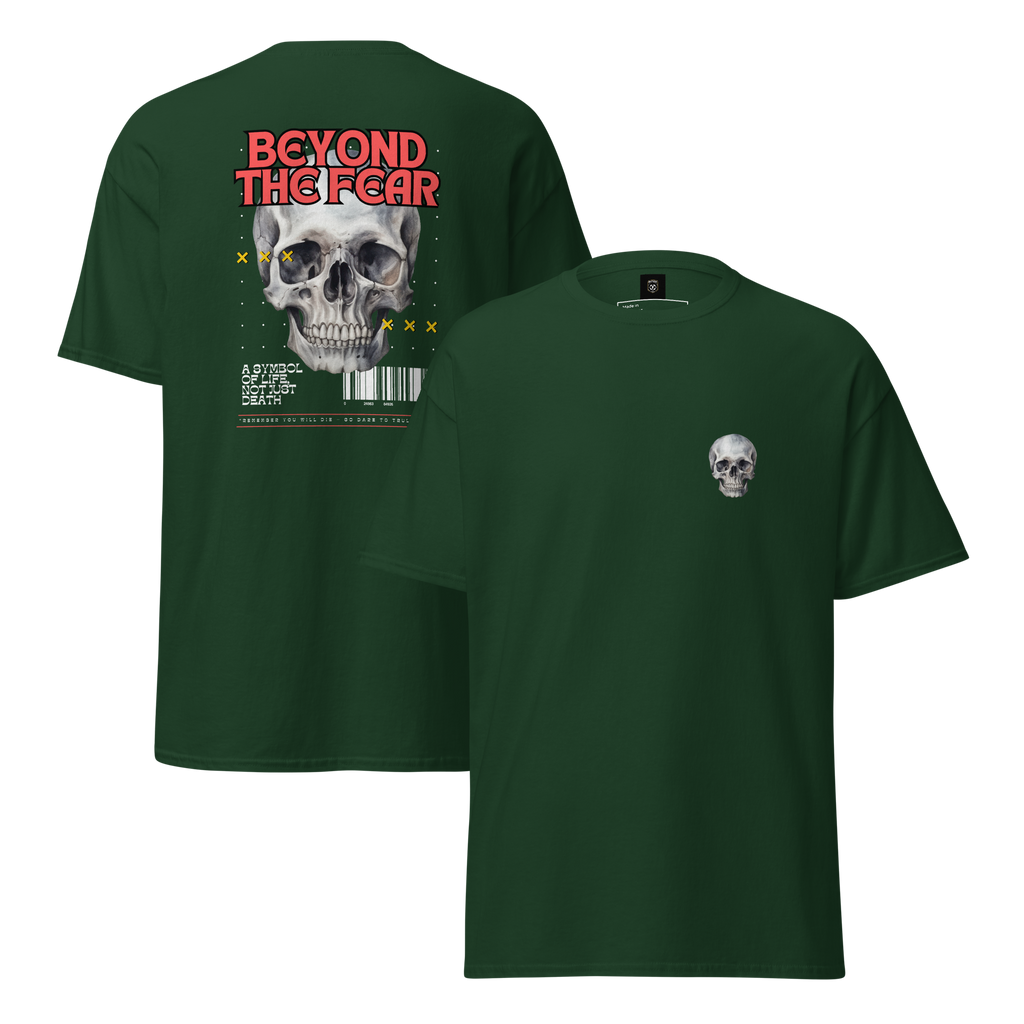 Beyond the Fear Graphic Tee - Inspiring Beyond the Fear T-Shirt for Everyday Courage - OFFSIDE CLUB
