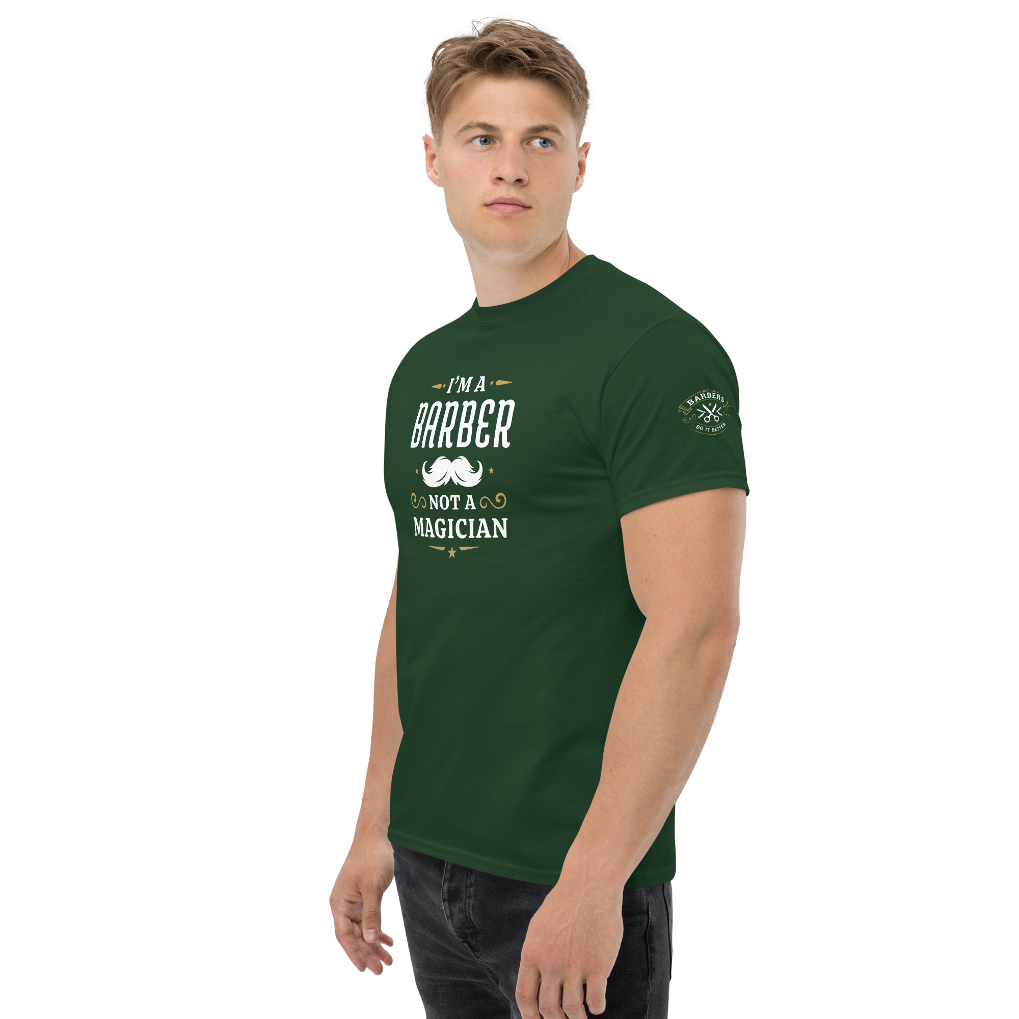 Funny Barber Graphic Tee - Humorous Unisex Barber Profession Shirt - OFFSIDE CLUB