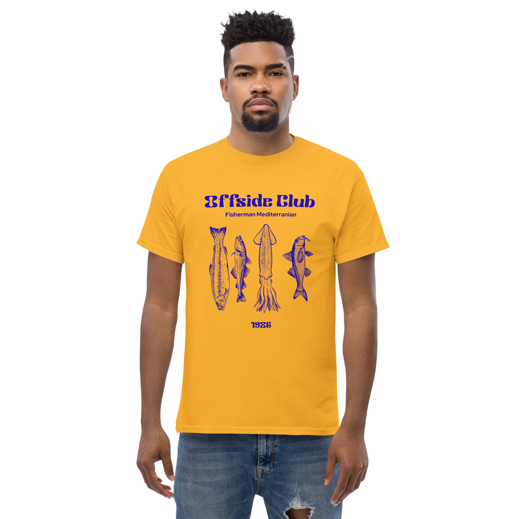 Offside Club Fisherman Mediterranean Graphic Tee - Coastal Style Essential - OFFSIDE CLUB