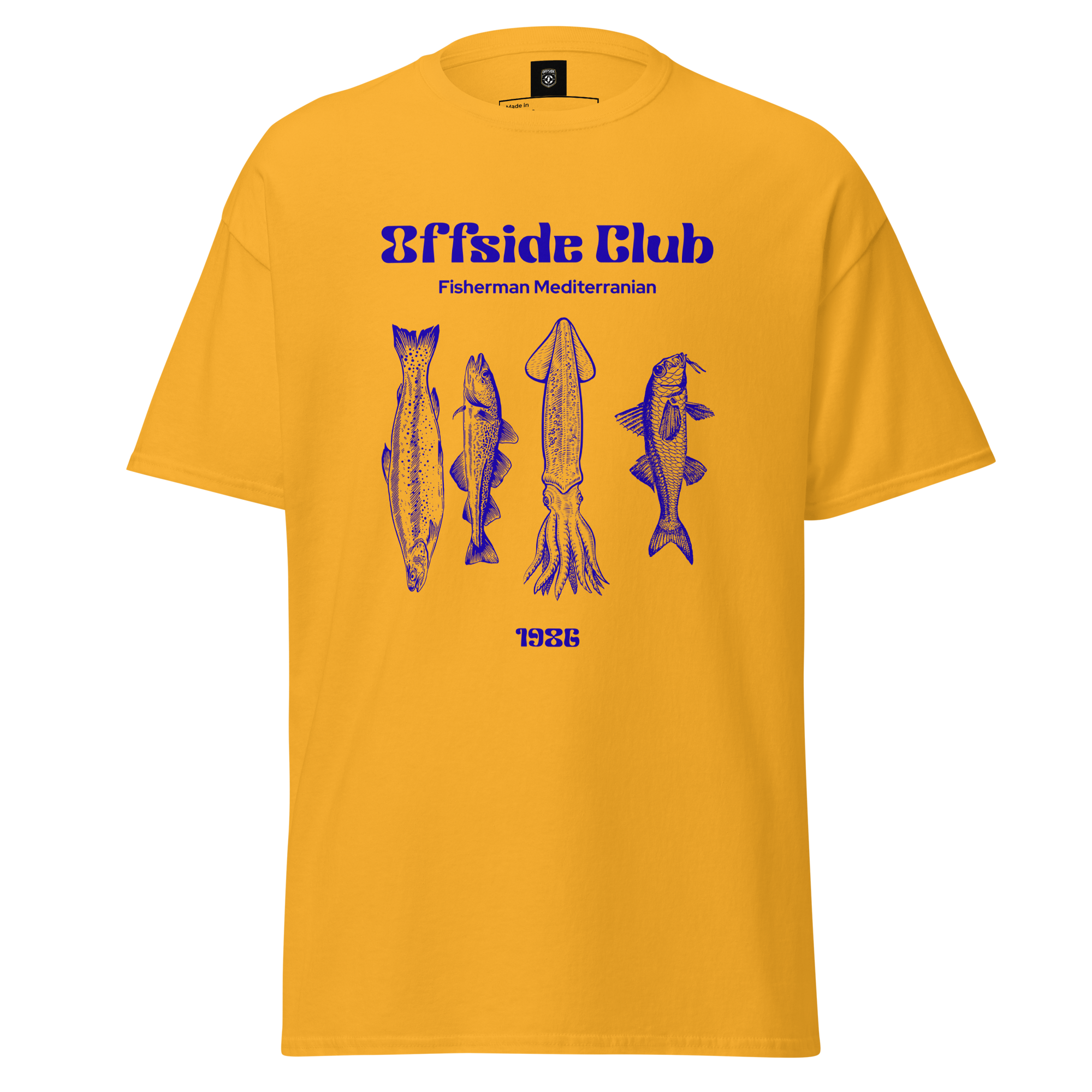 Offside Club Fisherman Mediterranean Graphic Tee - Coastal Style Essential - OFFSIDE CLUB