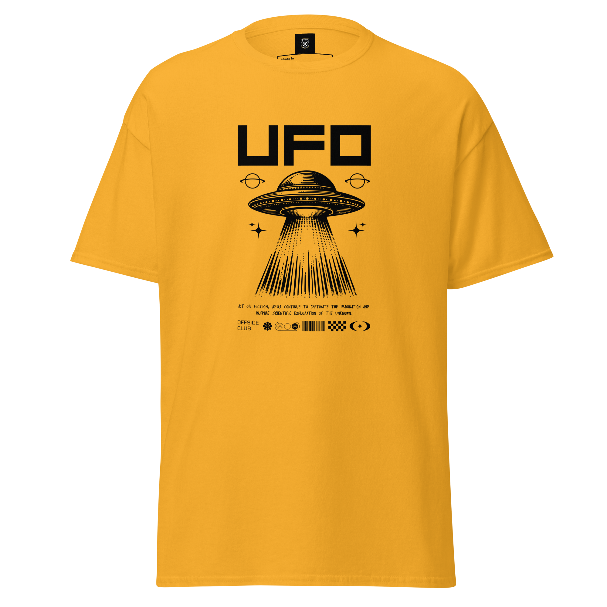 UFO Discovery Graphic Tee - Unleash Your Cosmic Style with Retro Sci-Fi Vibes - OFFSIDE CLUB
