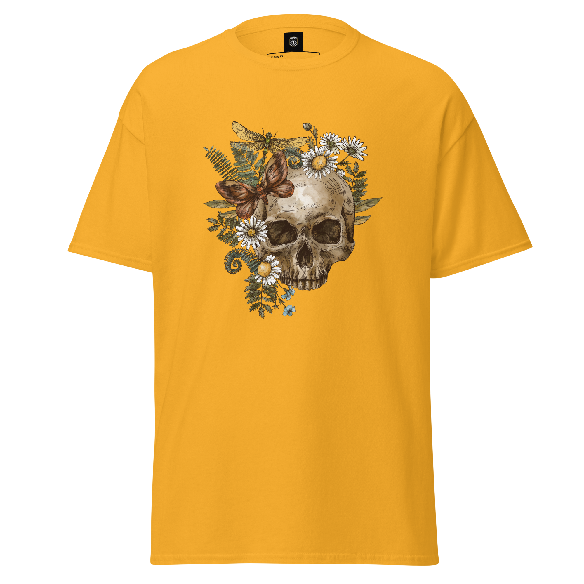 The Botanical Skull Heavyweight T-Shirt