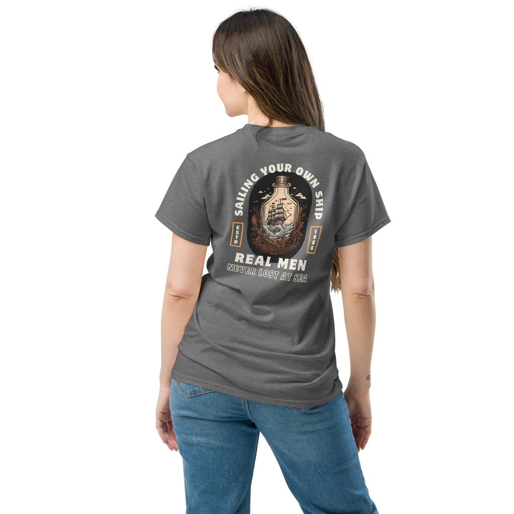 Lost At Sea Graphic Tee for Adventure Lovers - OFFSIDE CLUB