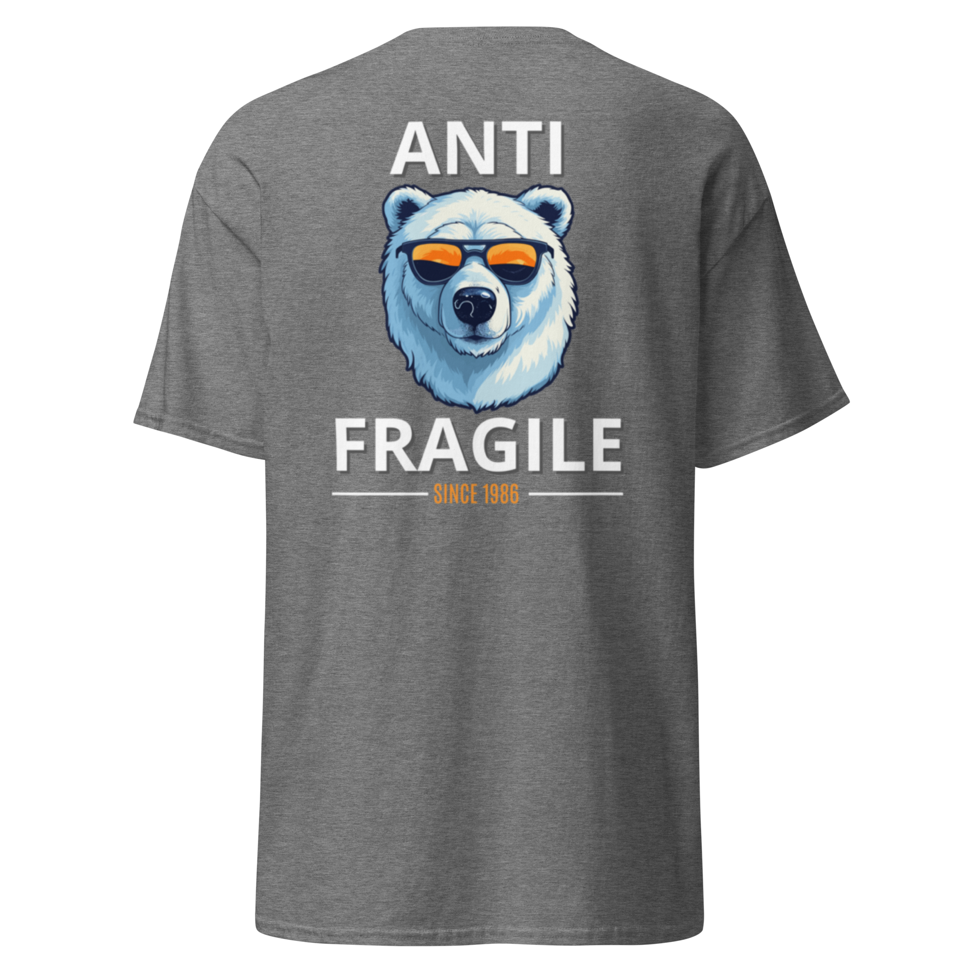 Antifragile Polar Bear Tee - Stand Out in Unique Urban Streetwear for Fearless Fashion - OFFSIDE CLUB