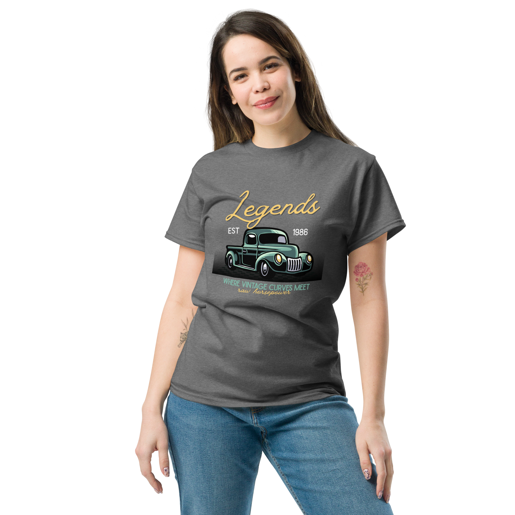 Legends Classic Truck T-Shirt for Ultimate Comfort and Style - OFFSIDE CLUB