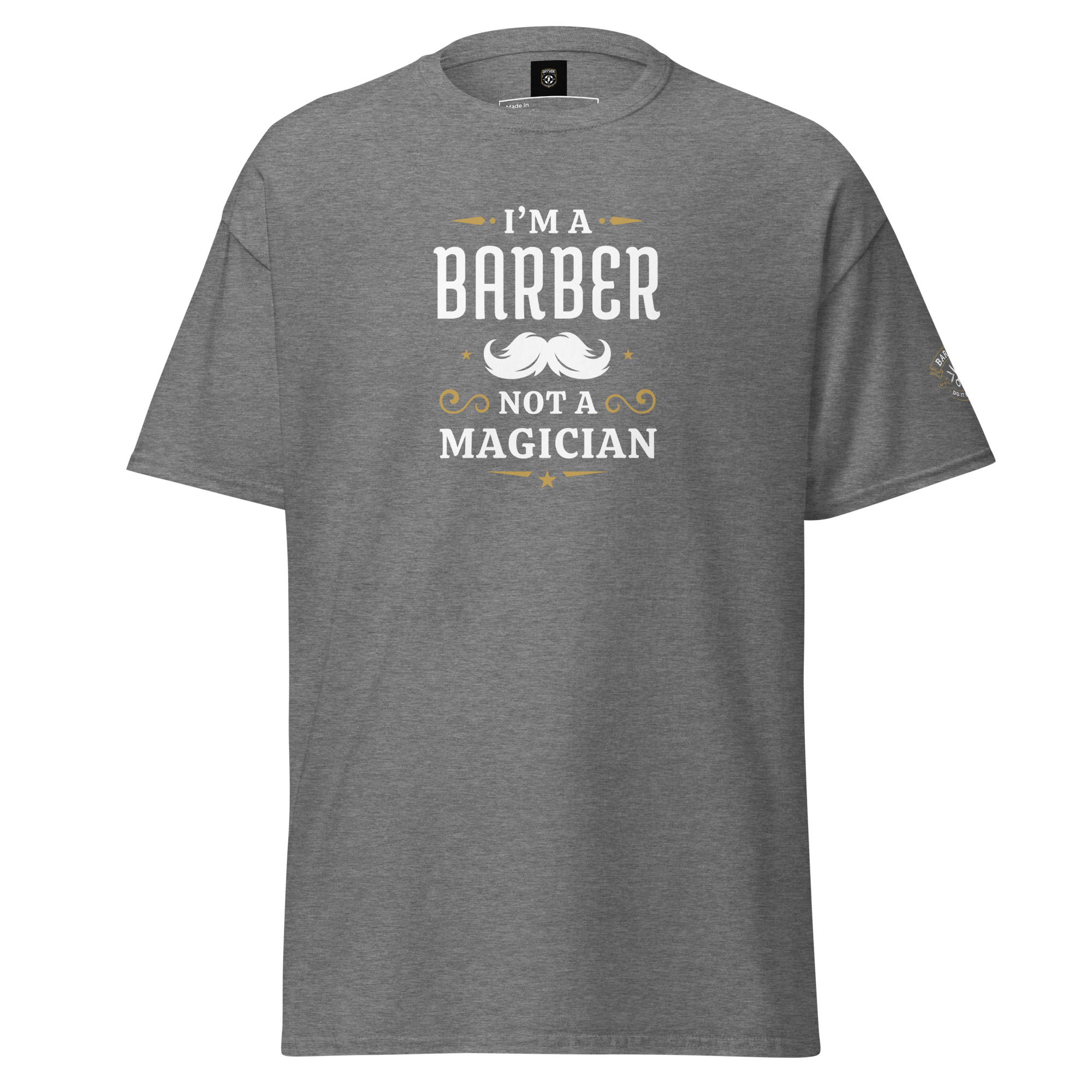 Funny Barber Graphic Tee - Humorous Unisex Barber Profession Shirt - OFFSIDE CLUB